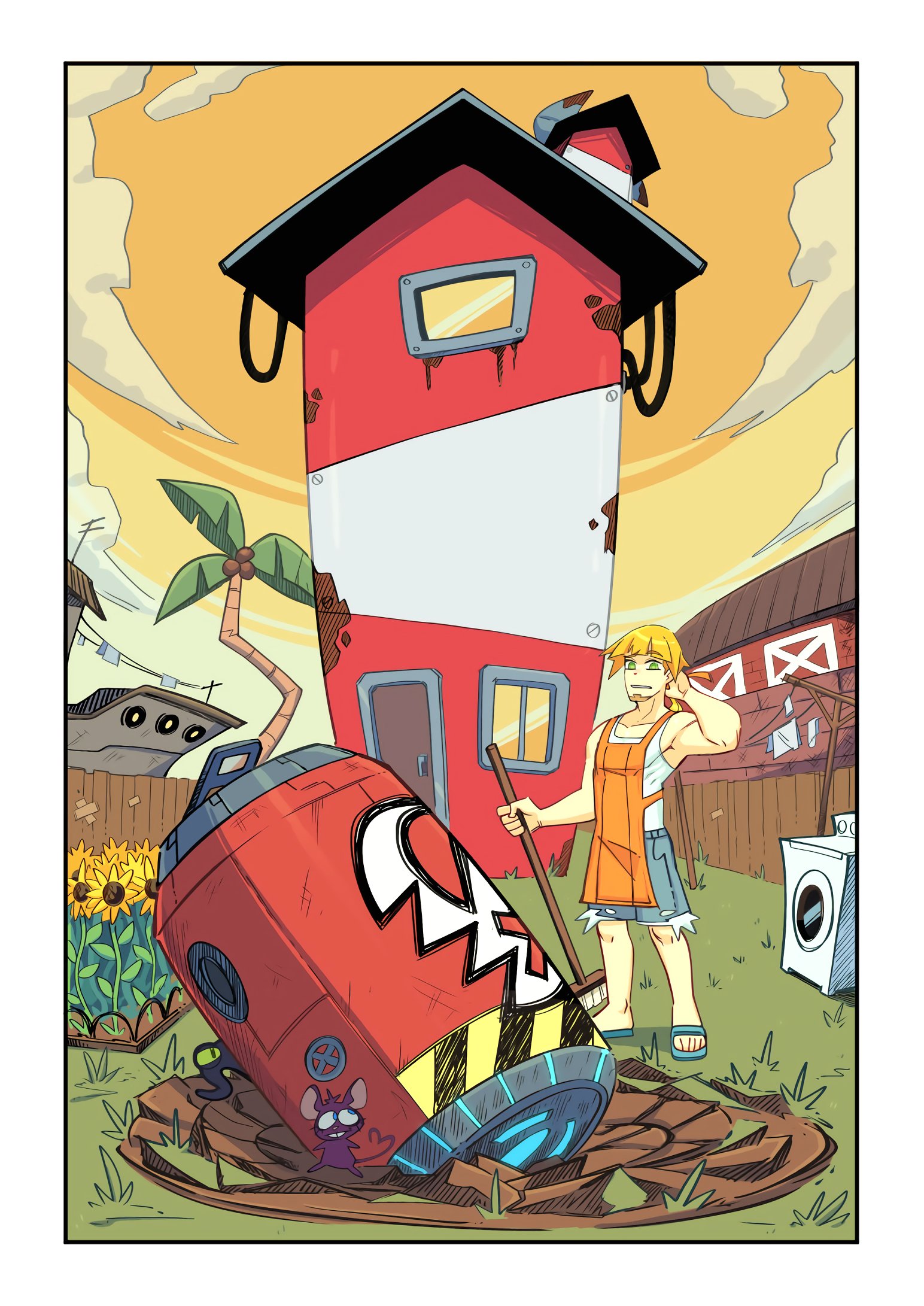 Skarp World: Mayonnaise with Pizza page 36