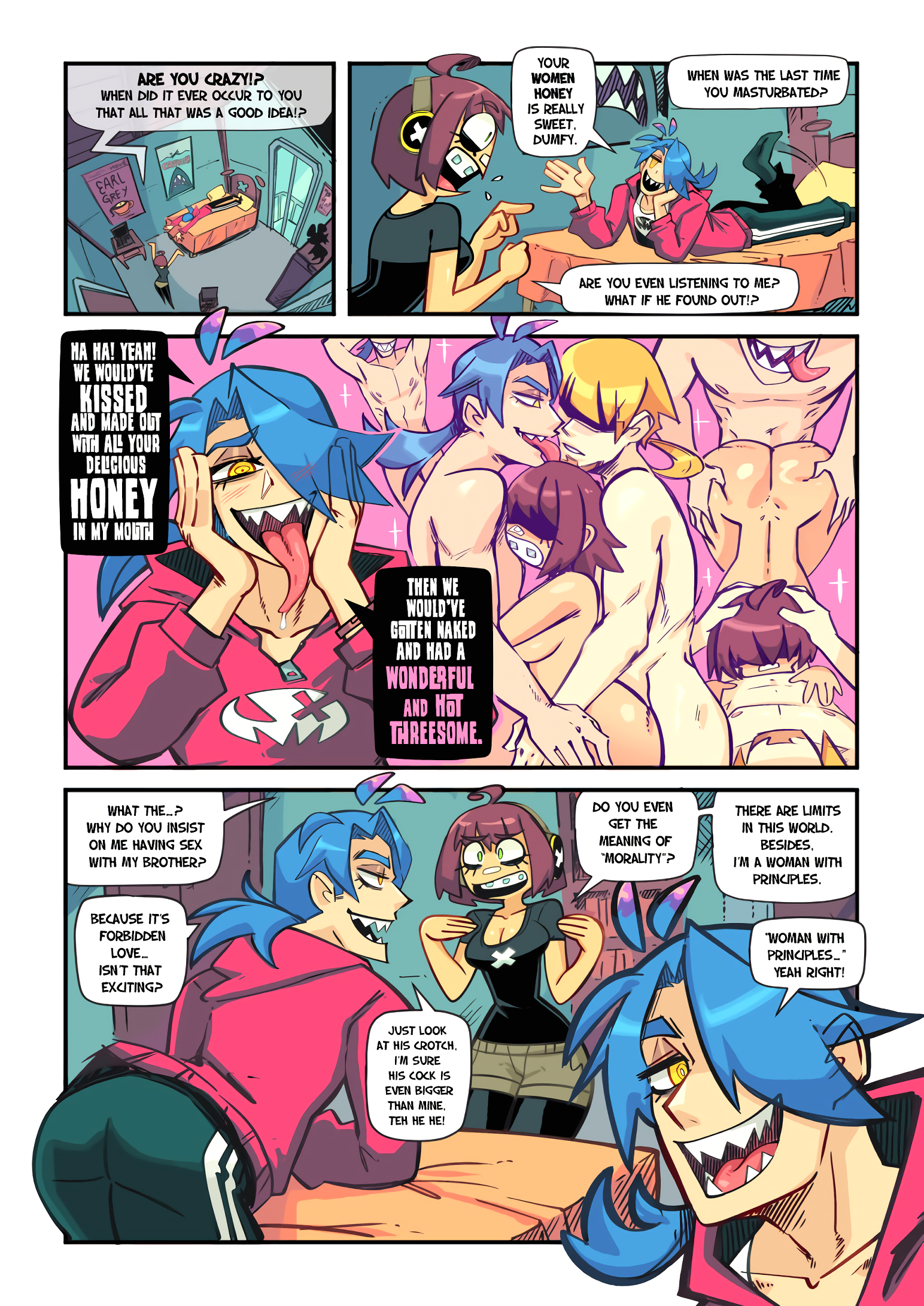 Skarp World: Mayonnaise with Pizza page 8