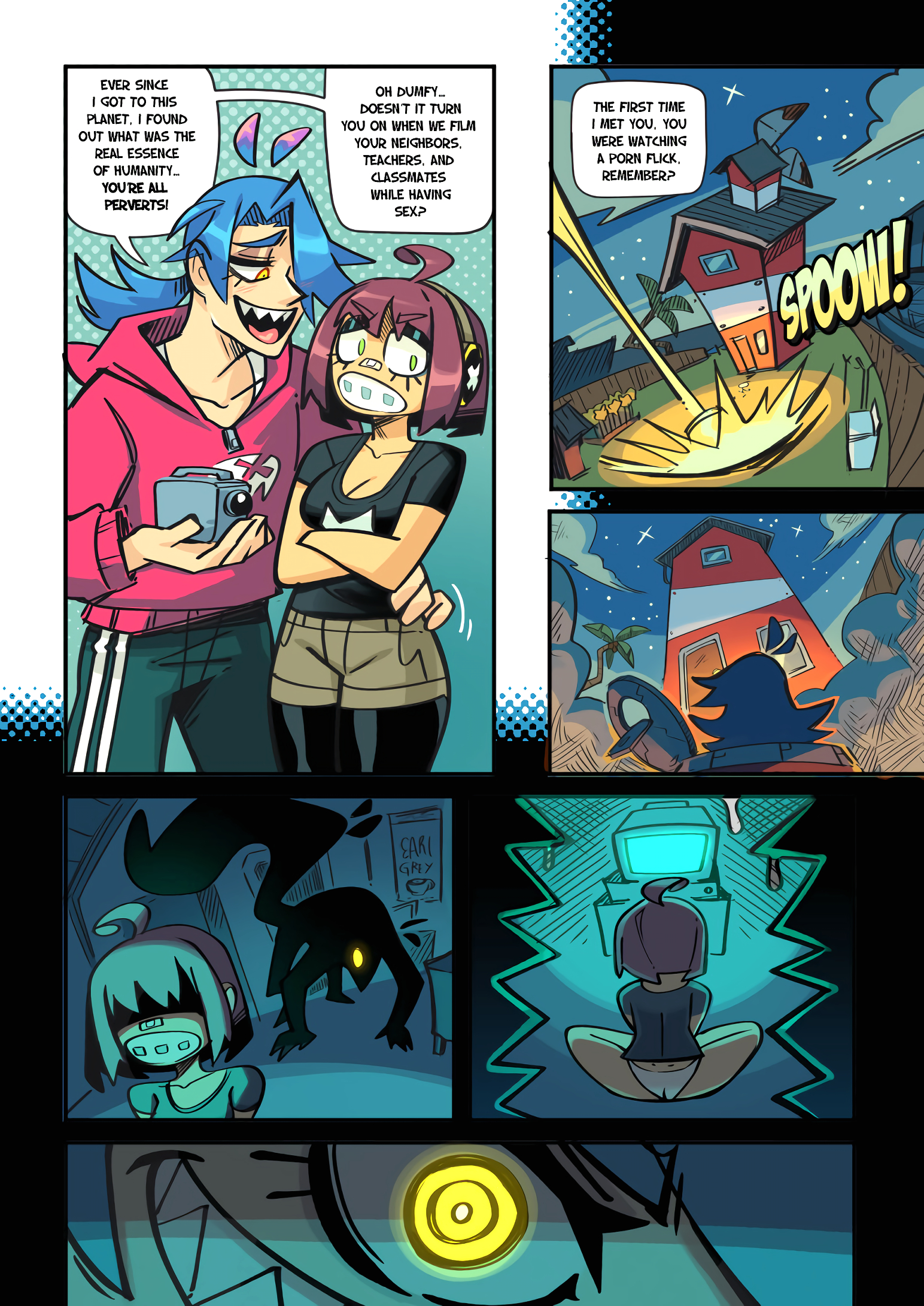 Skarp World: Mayonnaise with Pizza page 9