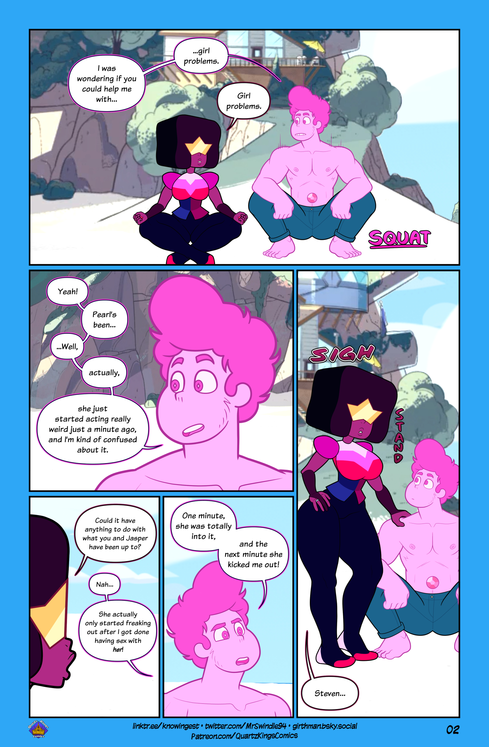 Steven Universe Fervor 3 page 3