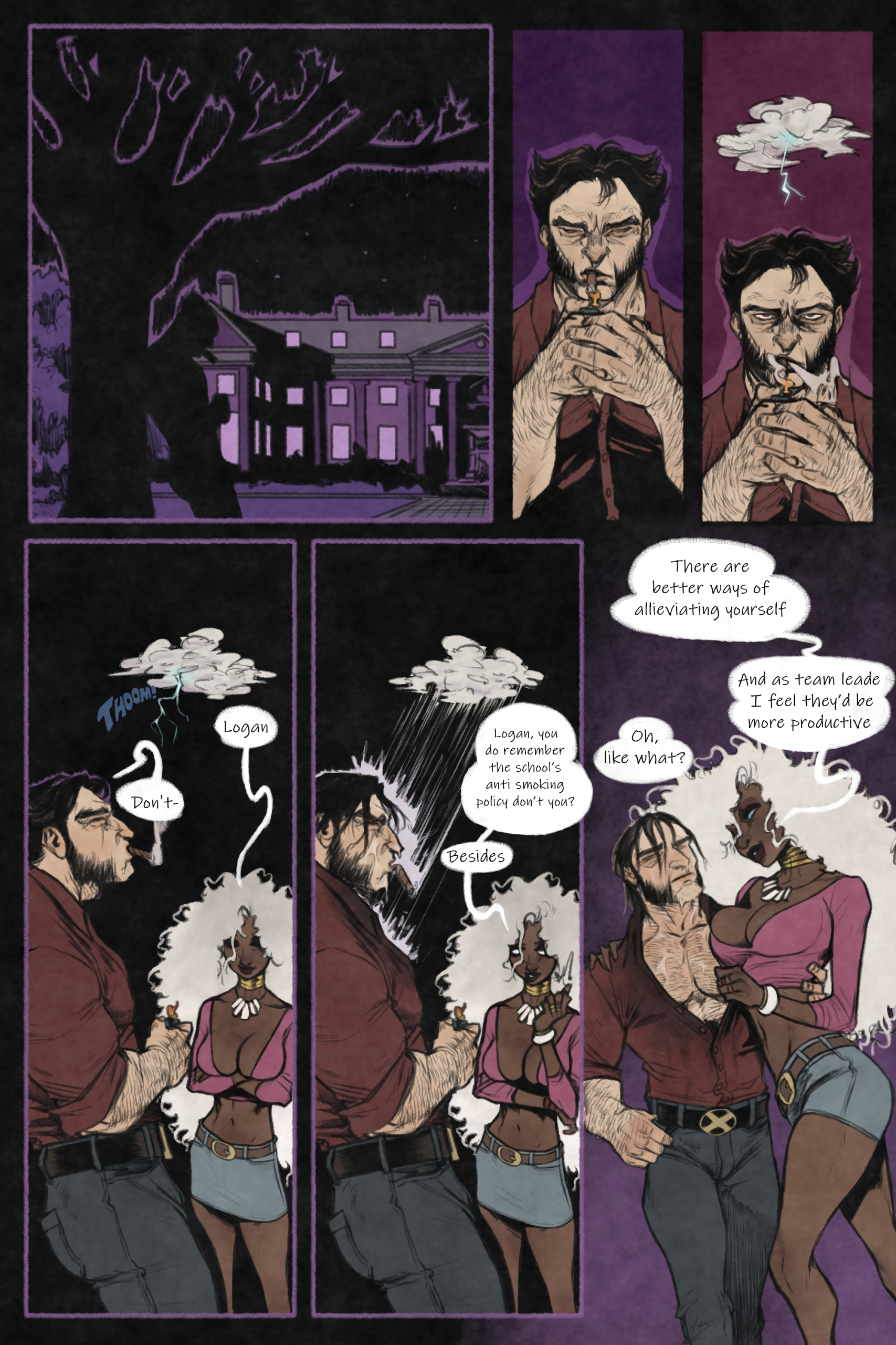 Storm and Logan page 1