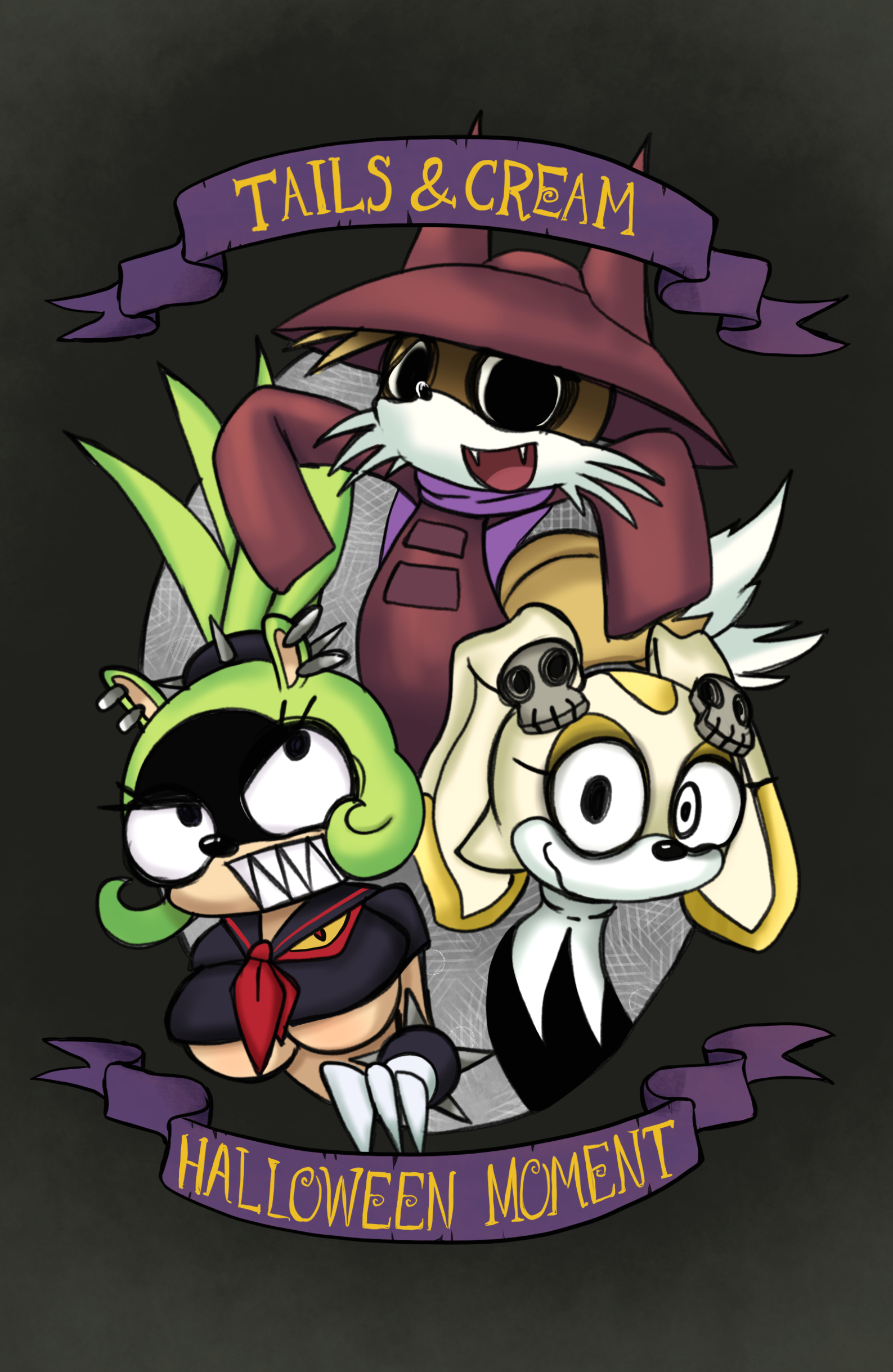 Tails and Cream Halloween Moment page 2
