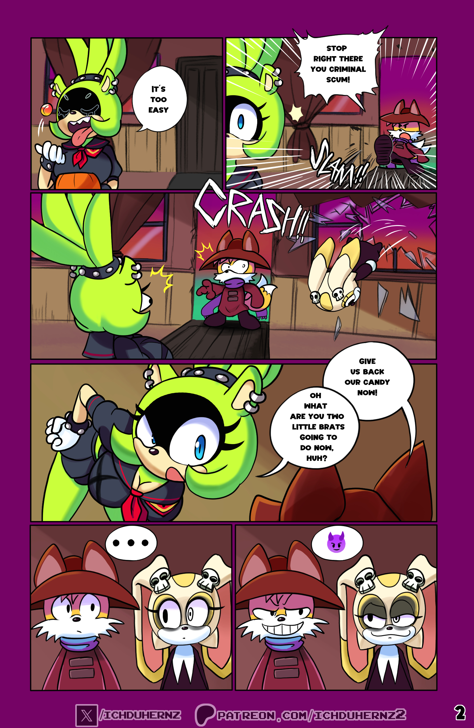 Tails and Cream Halloween Moment page 4