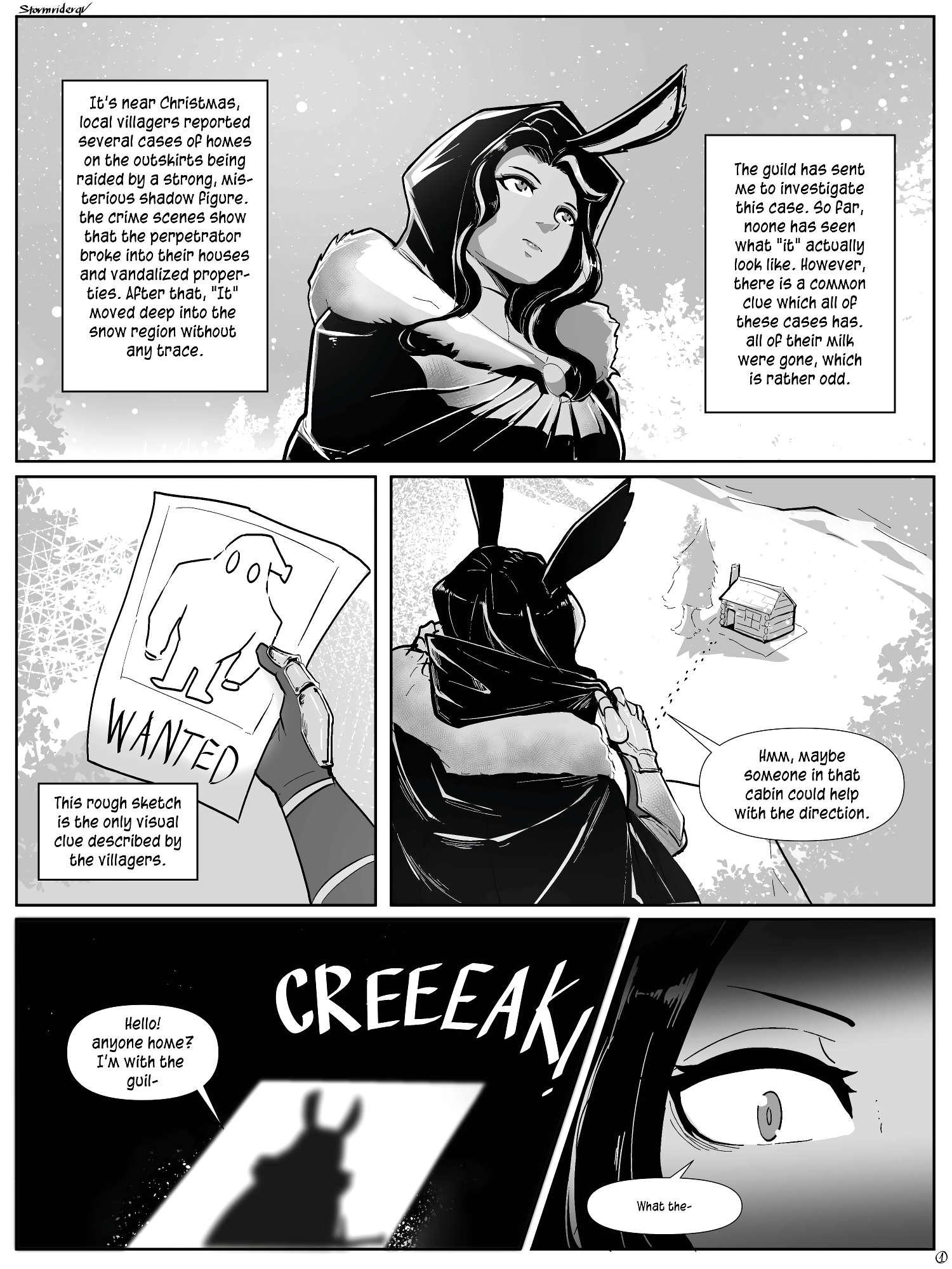 Tales of the Milkie Winter Quest page 2