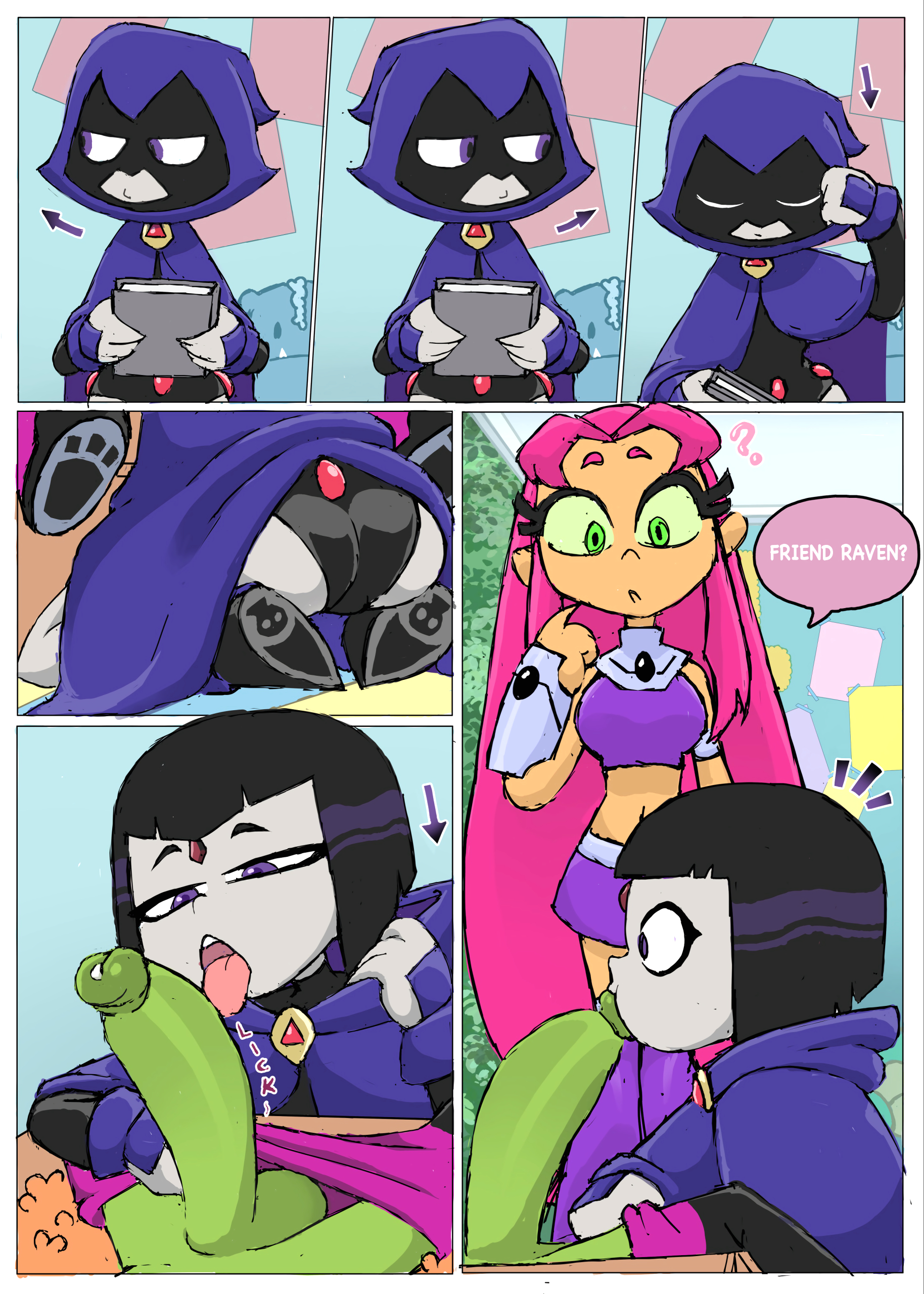 Teen Titans Comic page 3
