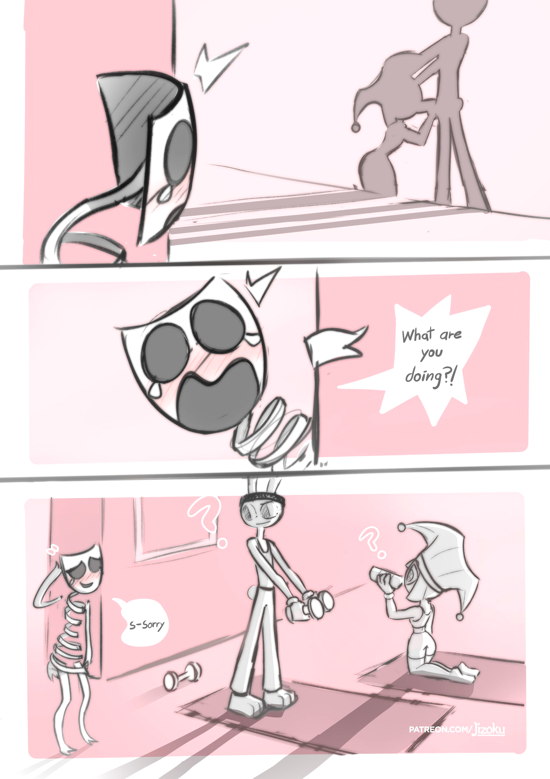 The Amazing Digital Circus Sketches page 13