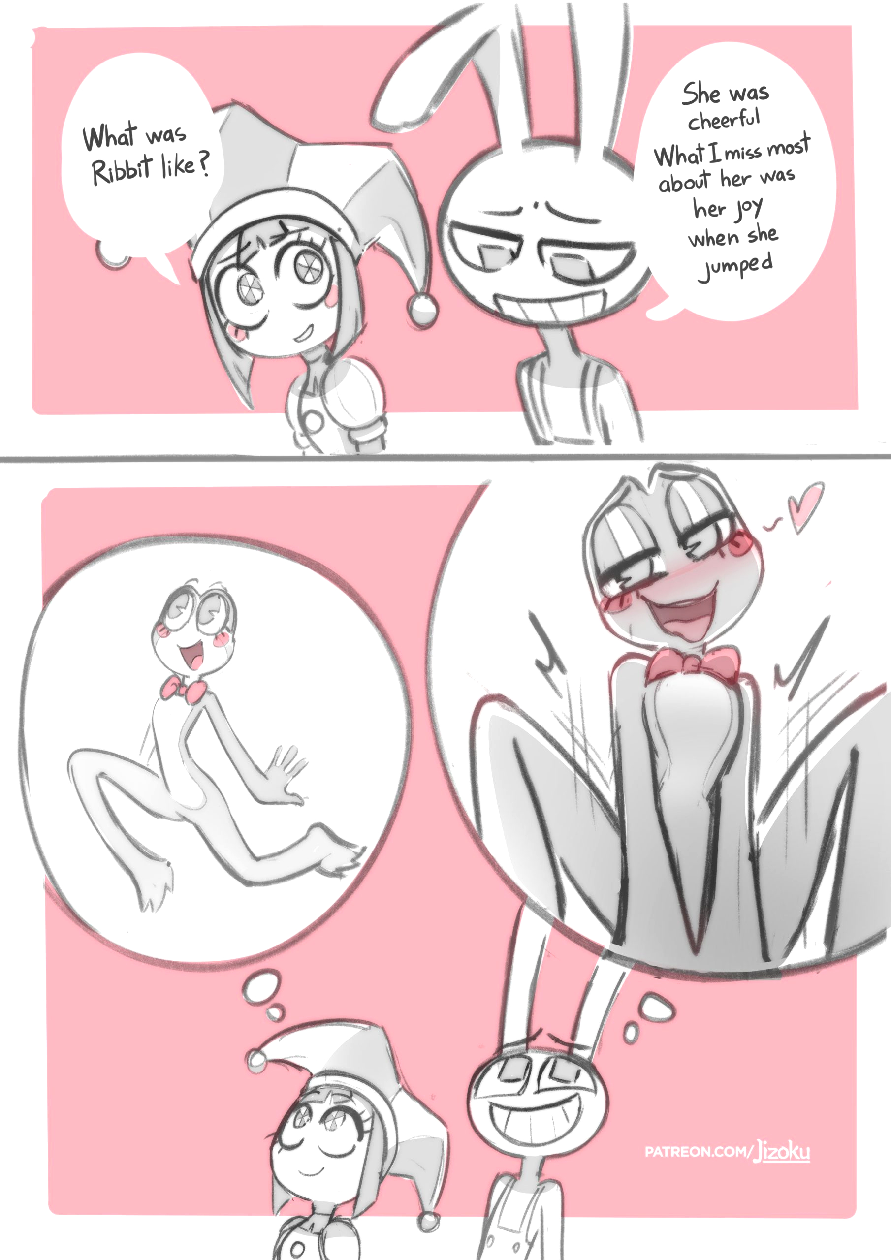 The Amazing Digital Circus Sketches page 16