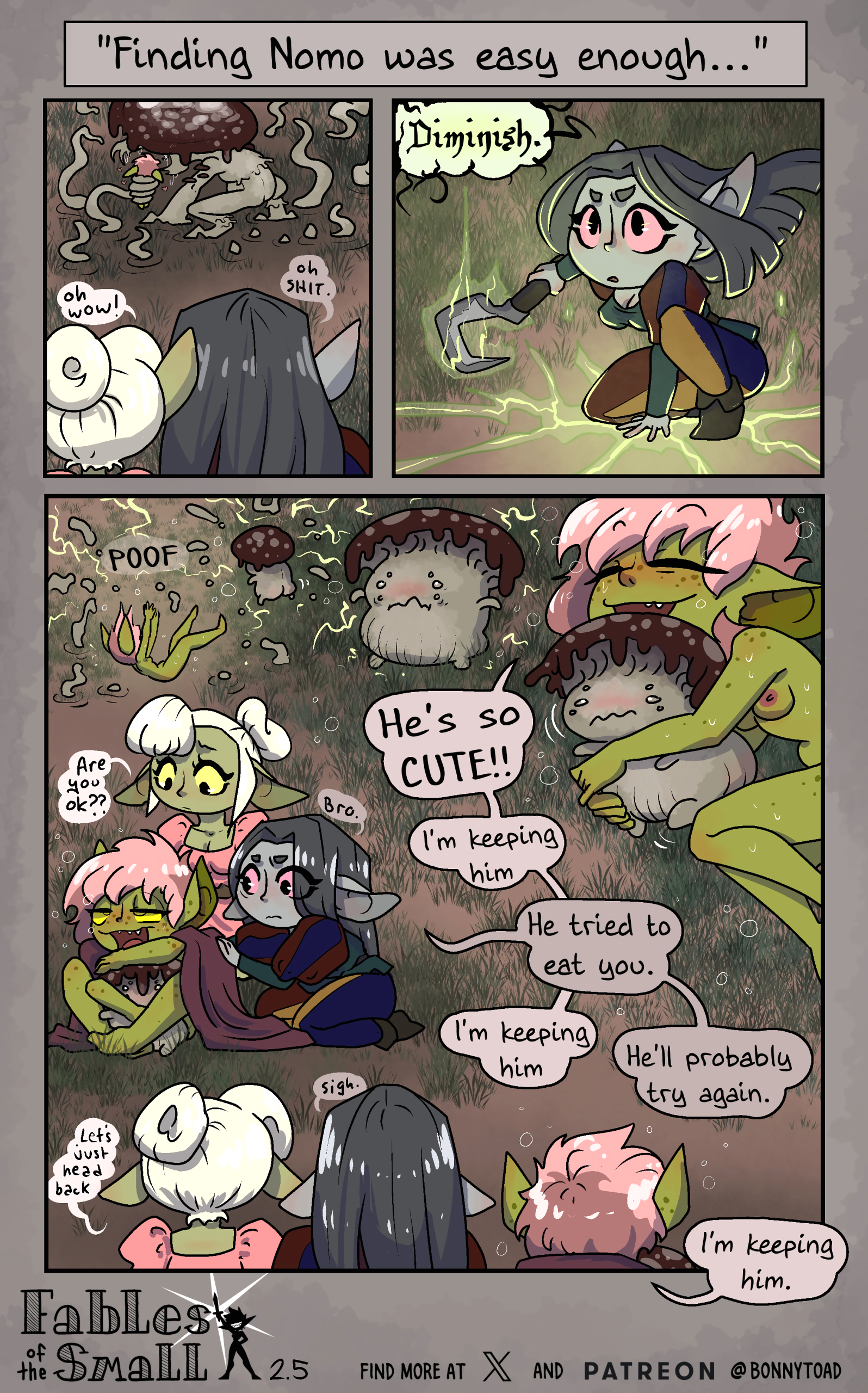 The Goblin Hole: Fables of the Small page 9
