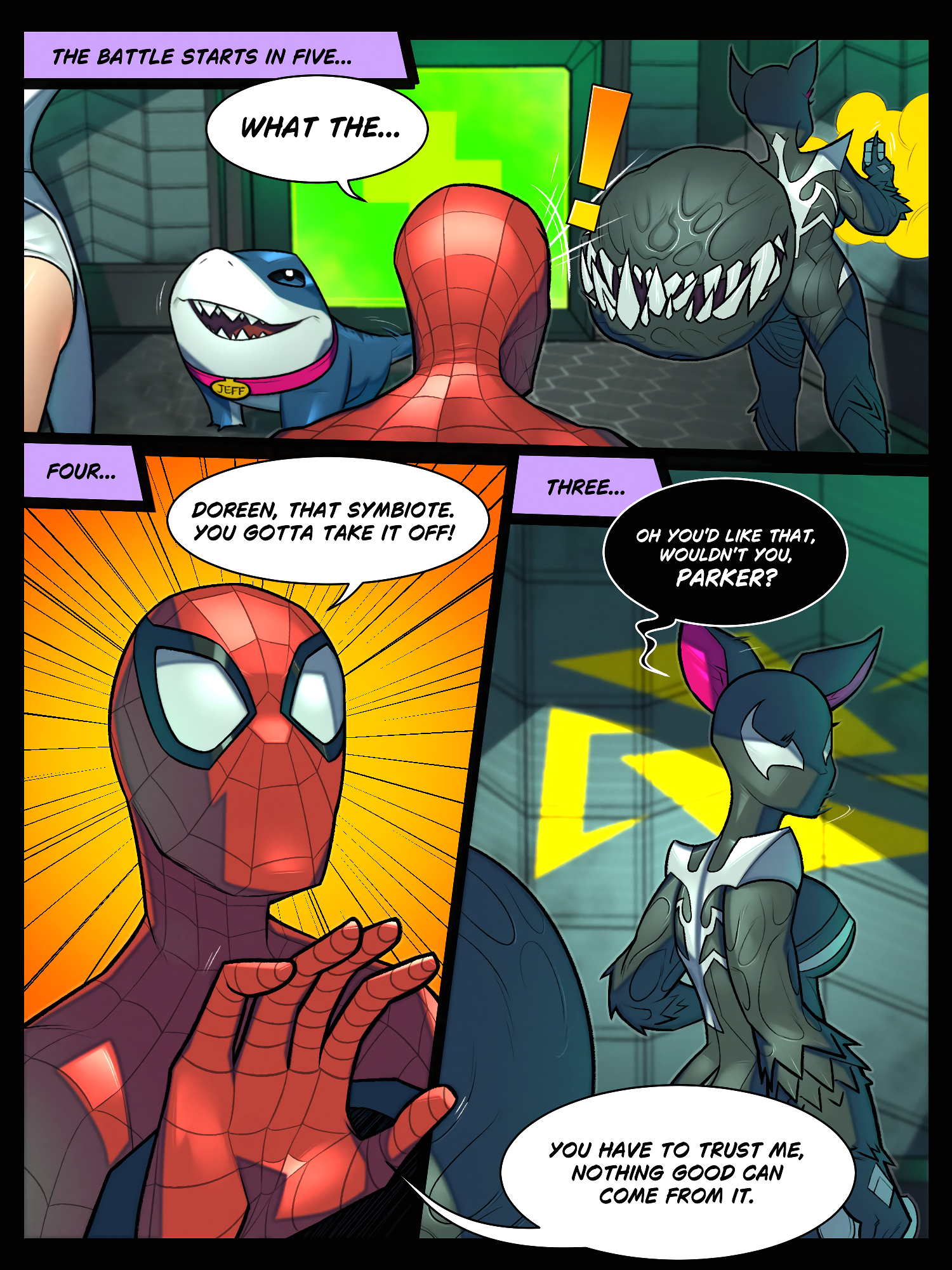 The Unbeatable Squirrel Girl: Horny Venom Symbiote page 3