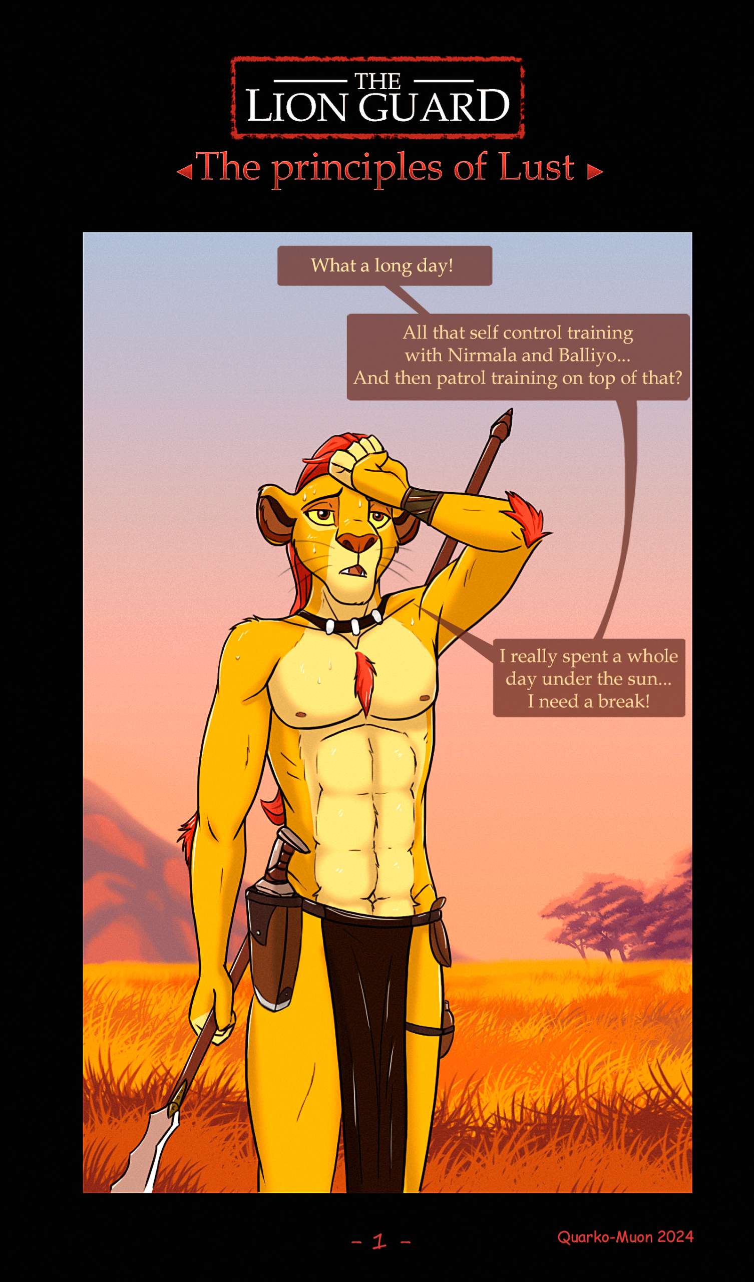 TLG The principles of Lust page 1