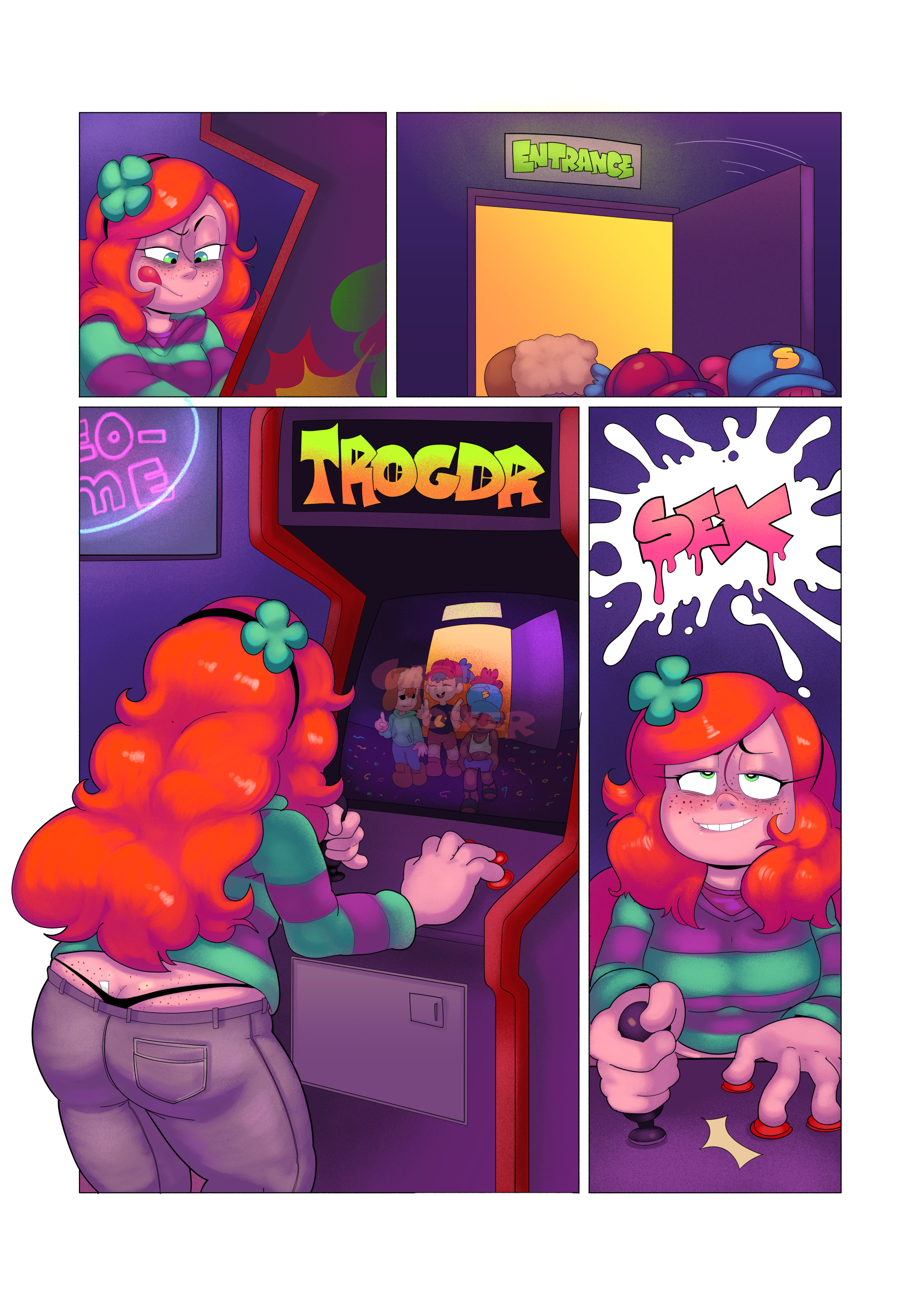 Vivian's Time Off page 3