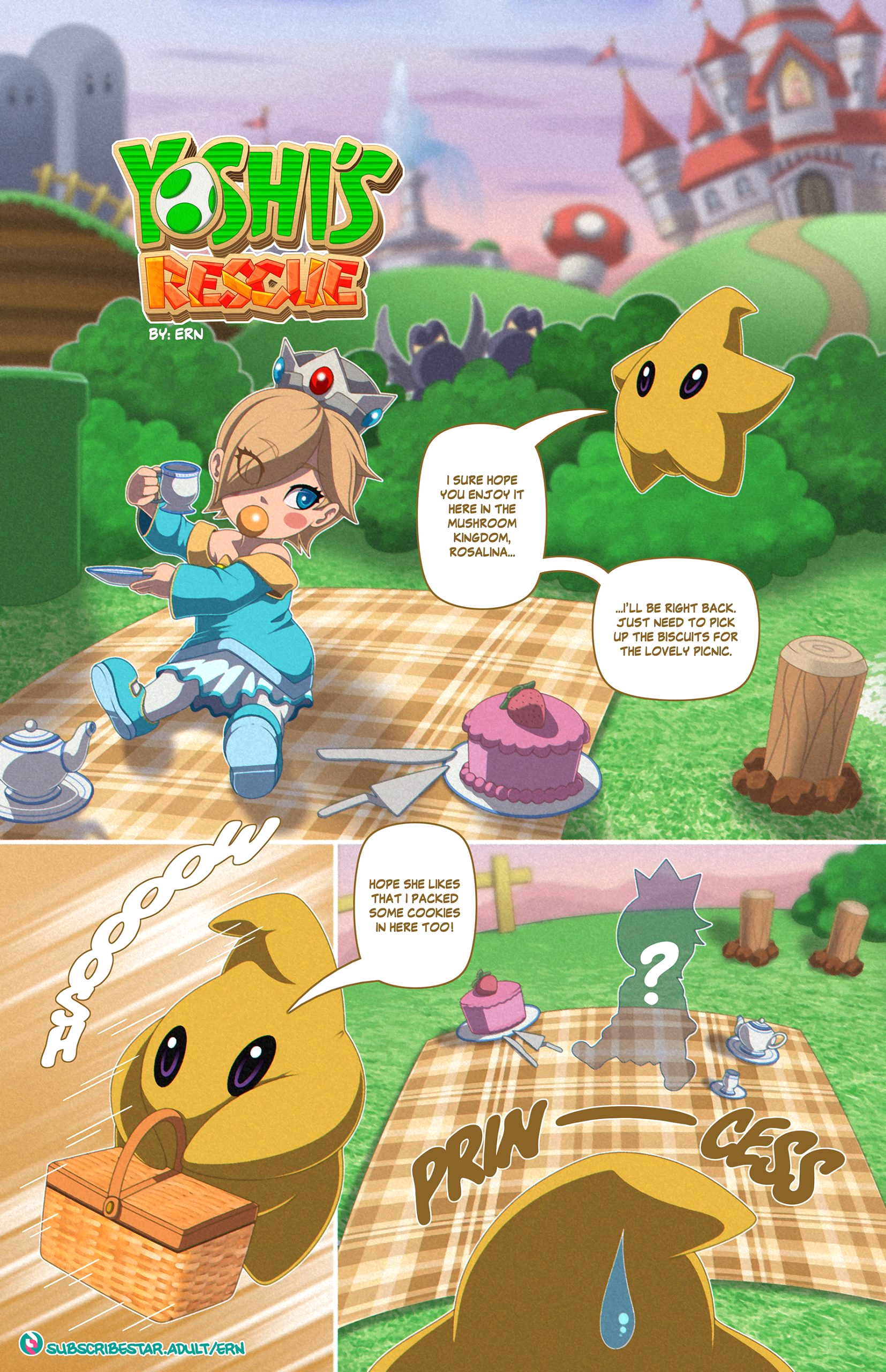 Yoshi's Rescue page 1