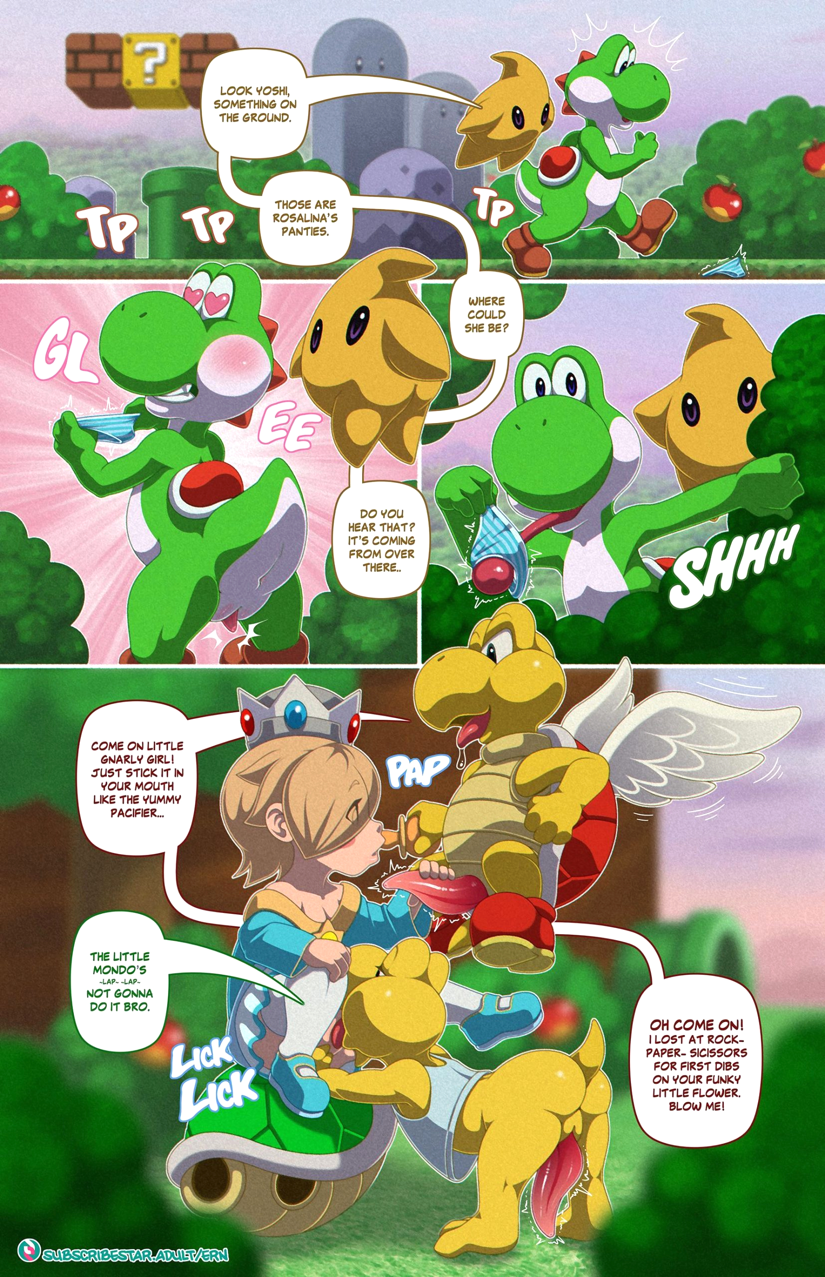 Yoshi's Rescue page 3