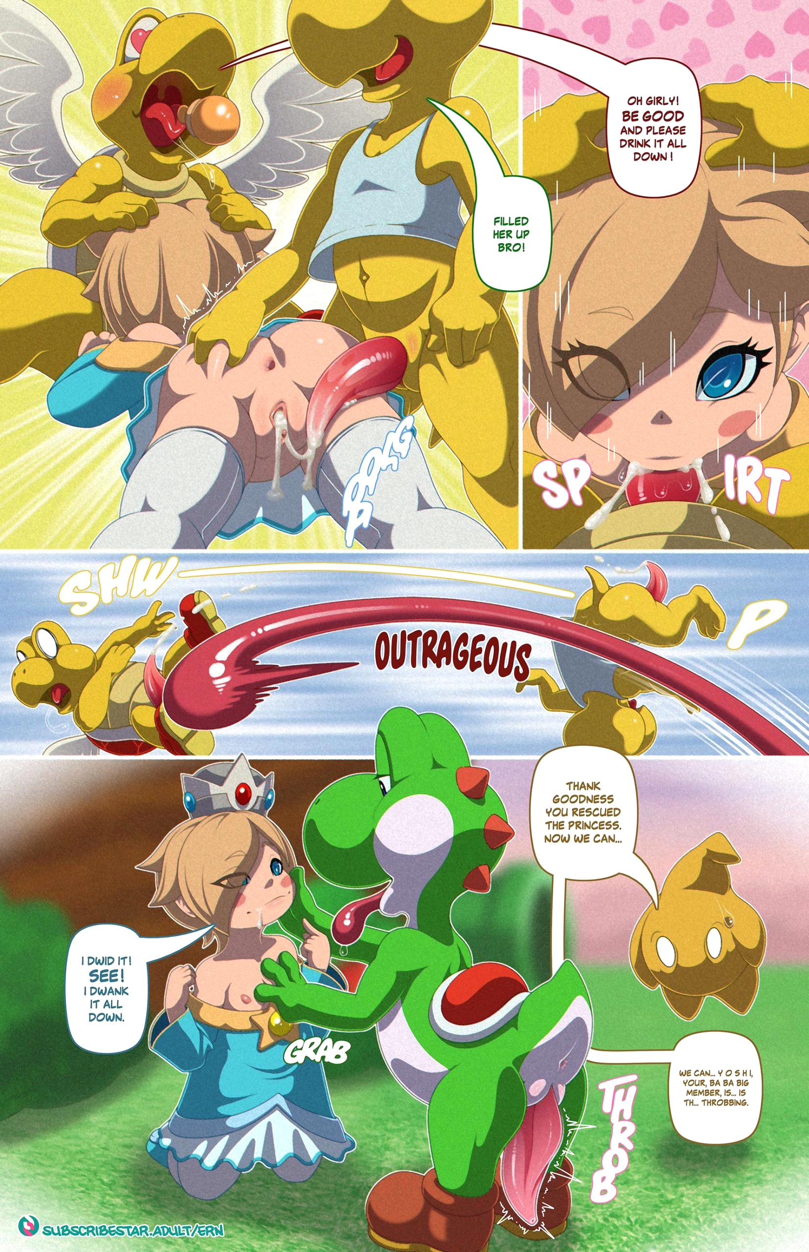 Yoshi's Rescue page 5