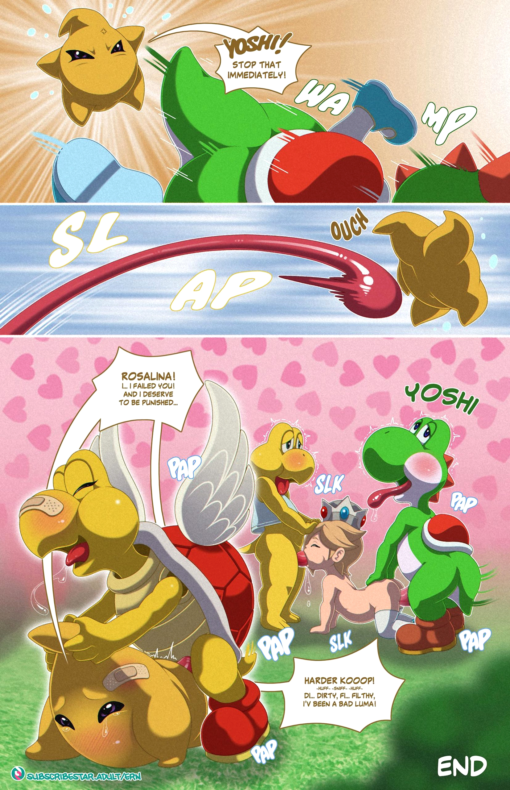 Yoshi's Rescue page 7
