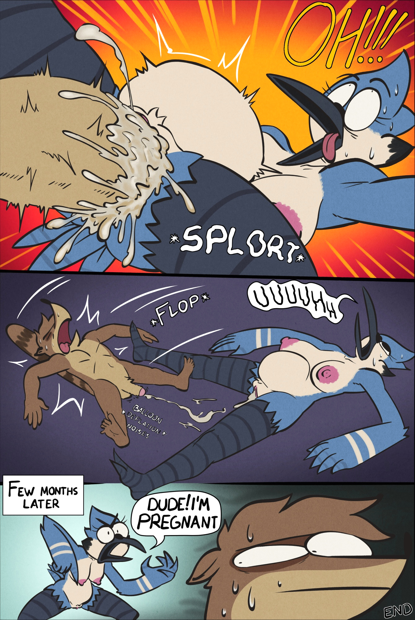 A regular show comic page 8