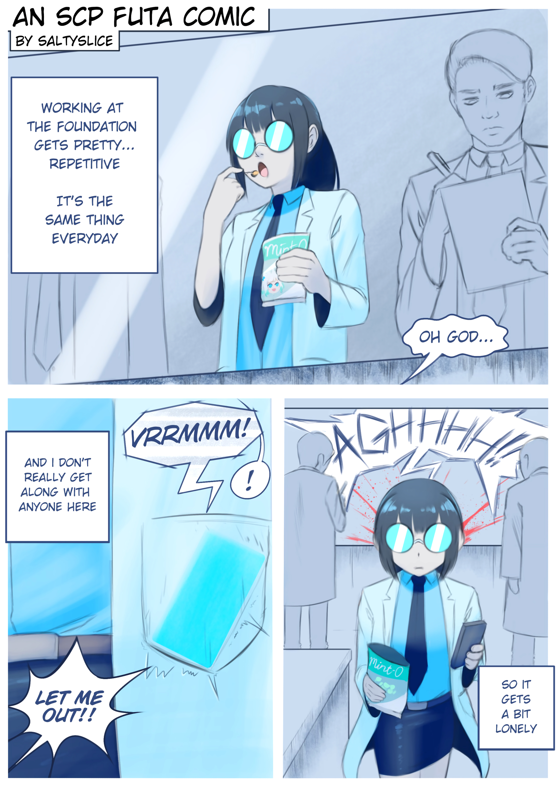 An SCP Futa Comic page 2