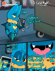 Bat out at Night page 1