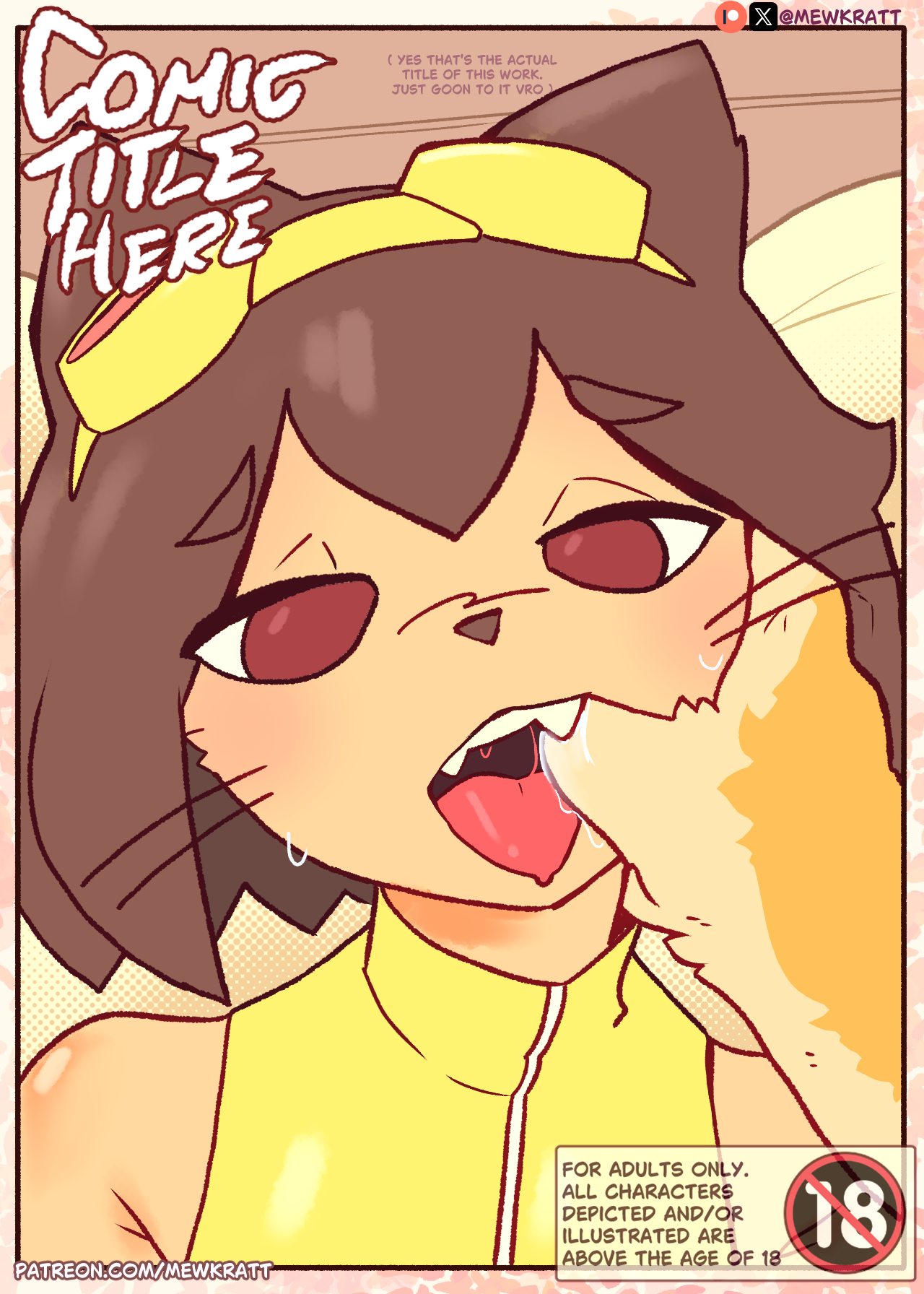 Comic Title Here page 1