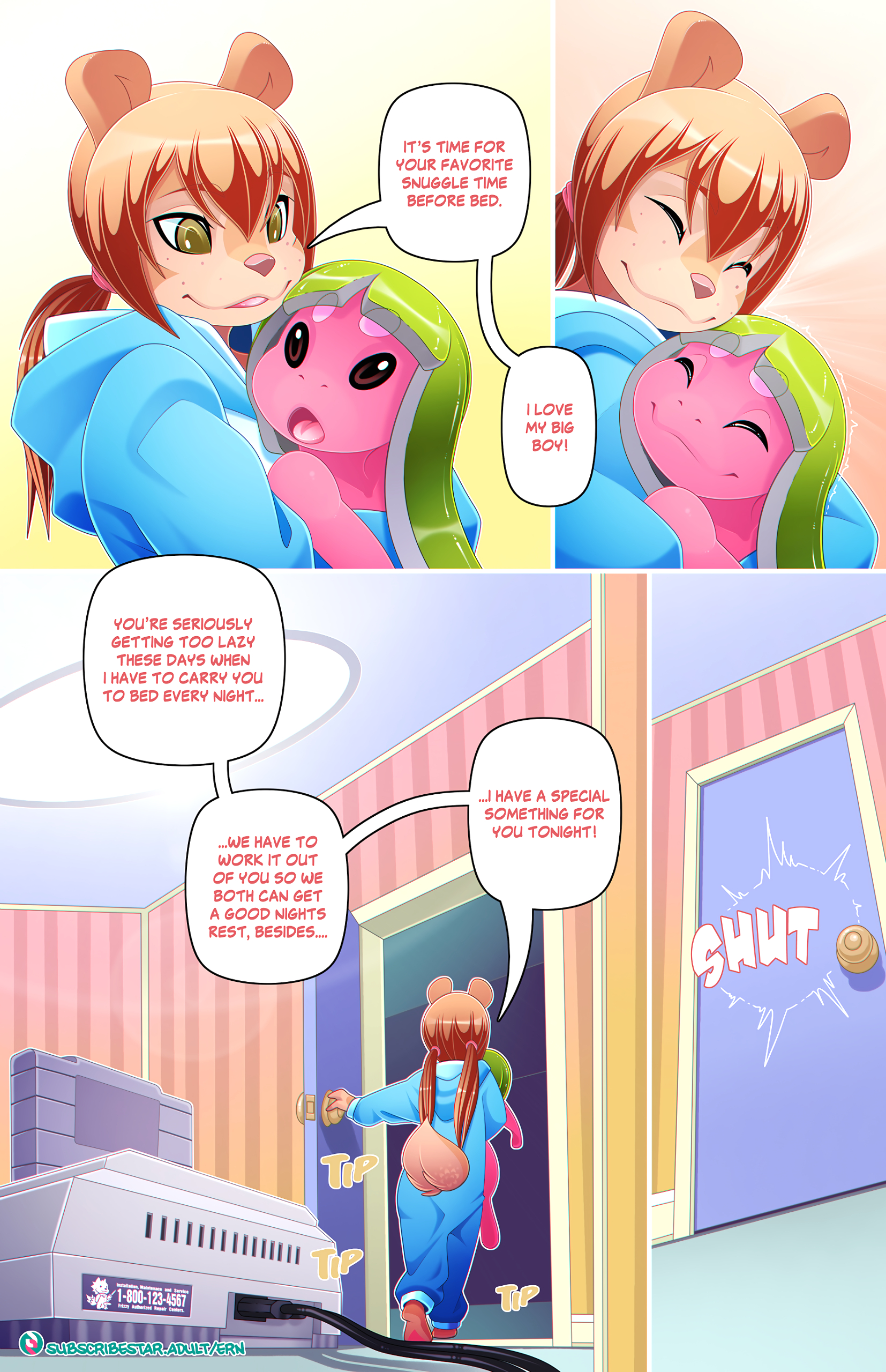 Goodnight Rocketgirl page 8