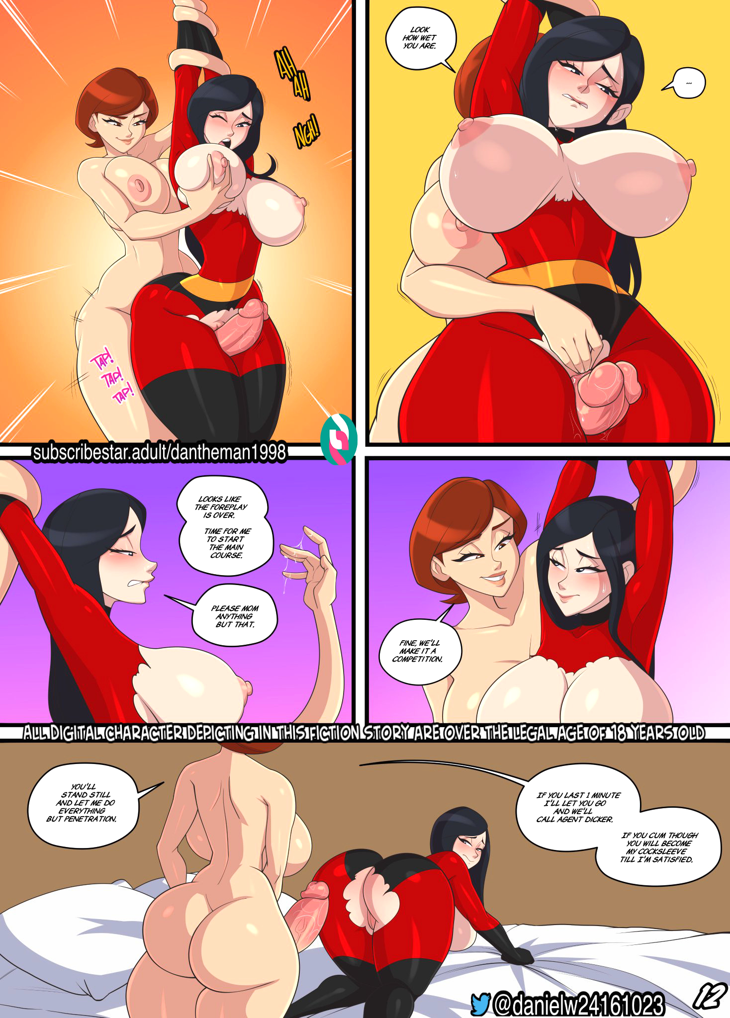 Incestibles: Helen's Stretchy Situation page 13