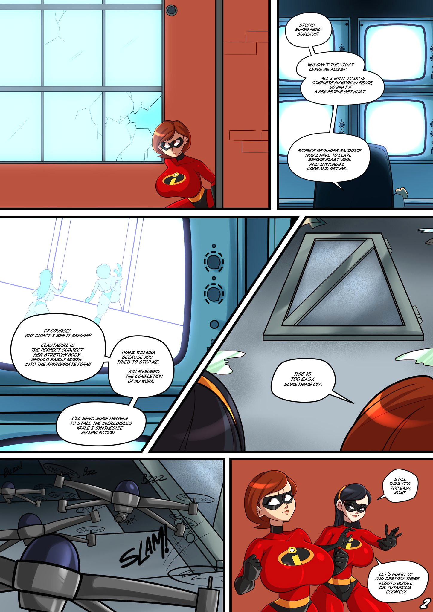 Incestibles: Helen's Stretchy Situation page 3
