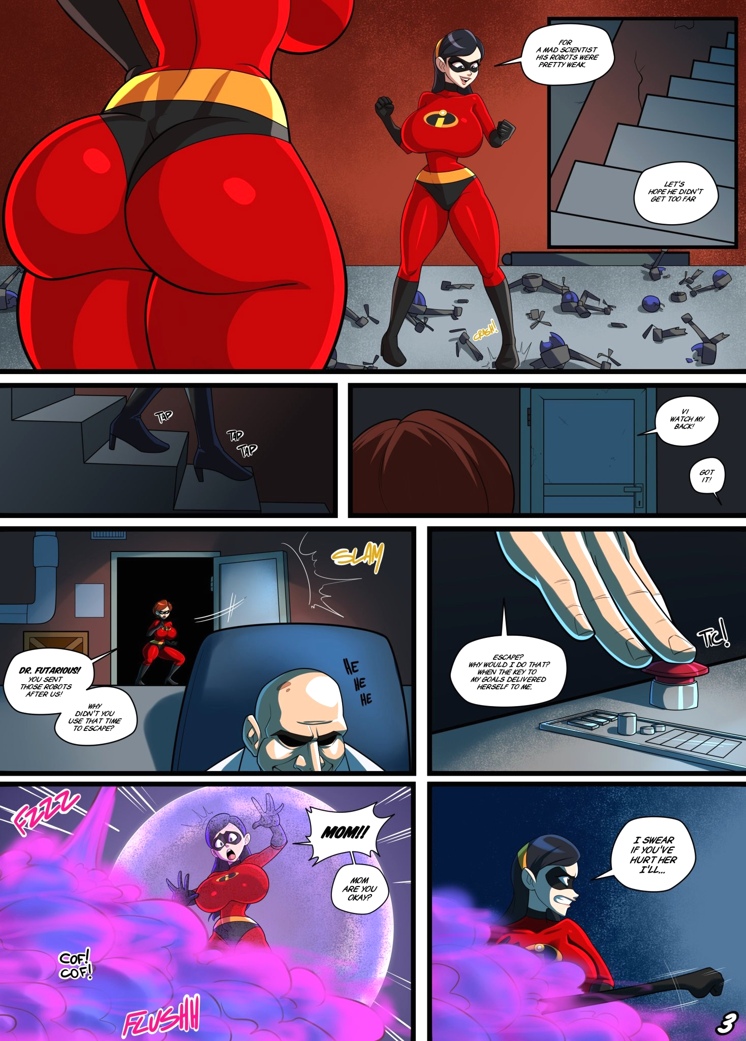 Incestibles: Helen's Stretchy Situation page 4
