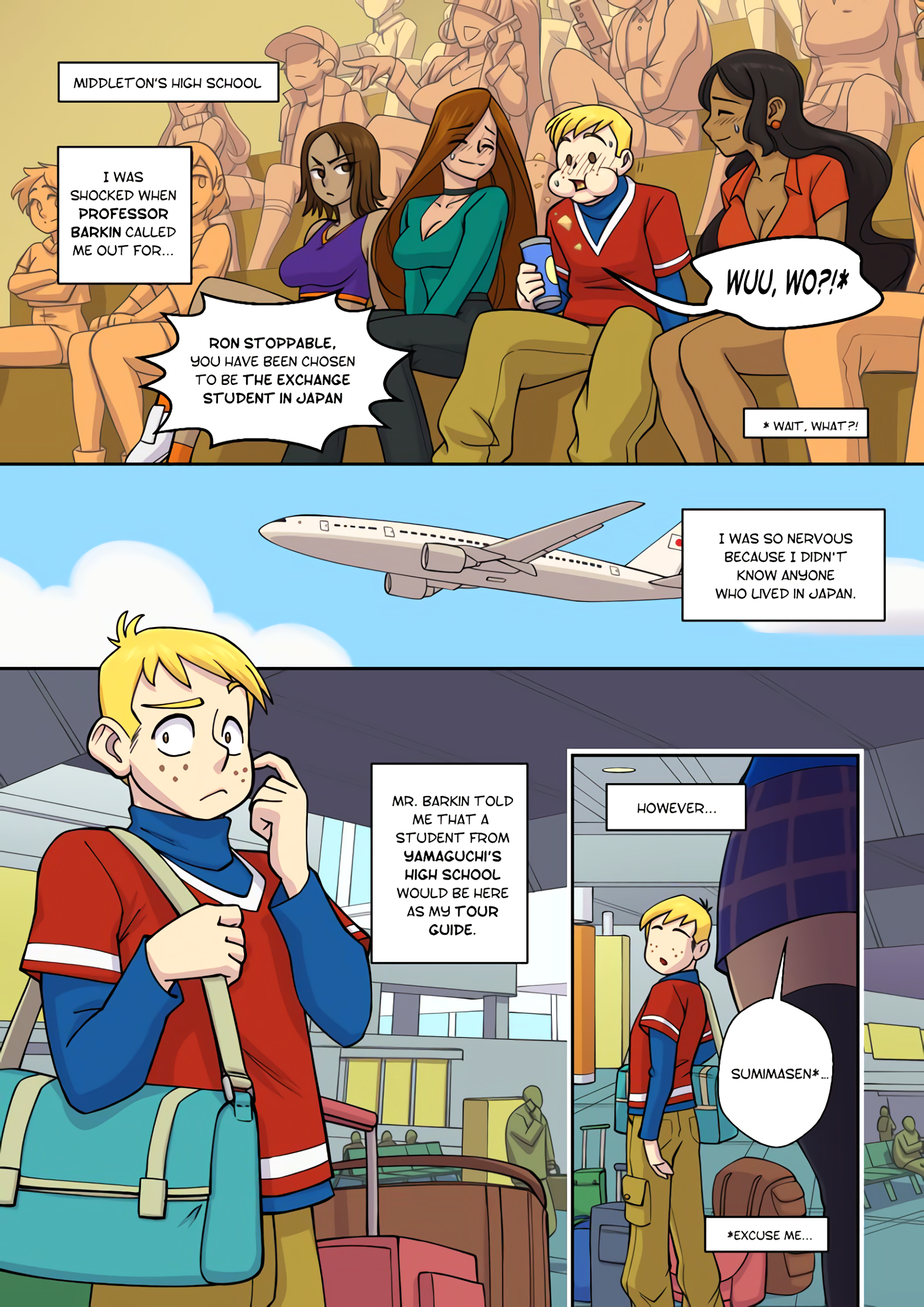 Kim Possible: The Exchange Student page 3