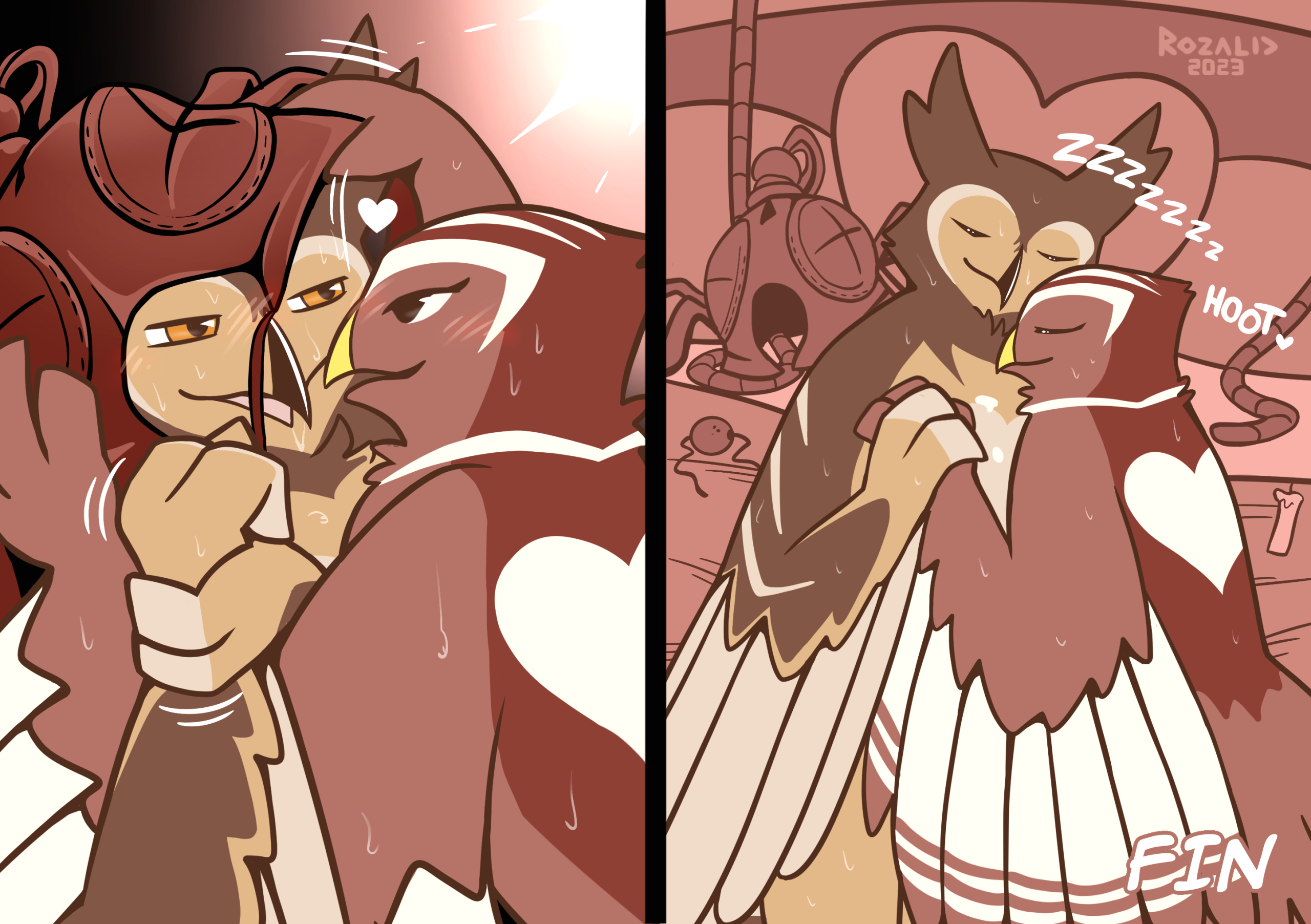 Kinky Owls: Bondage page 15