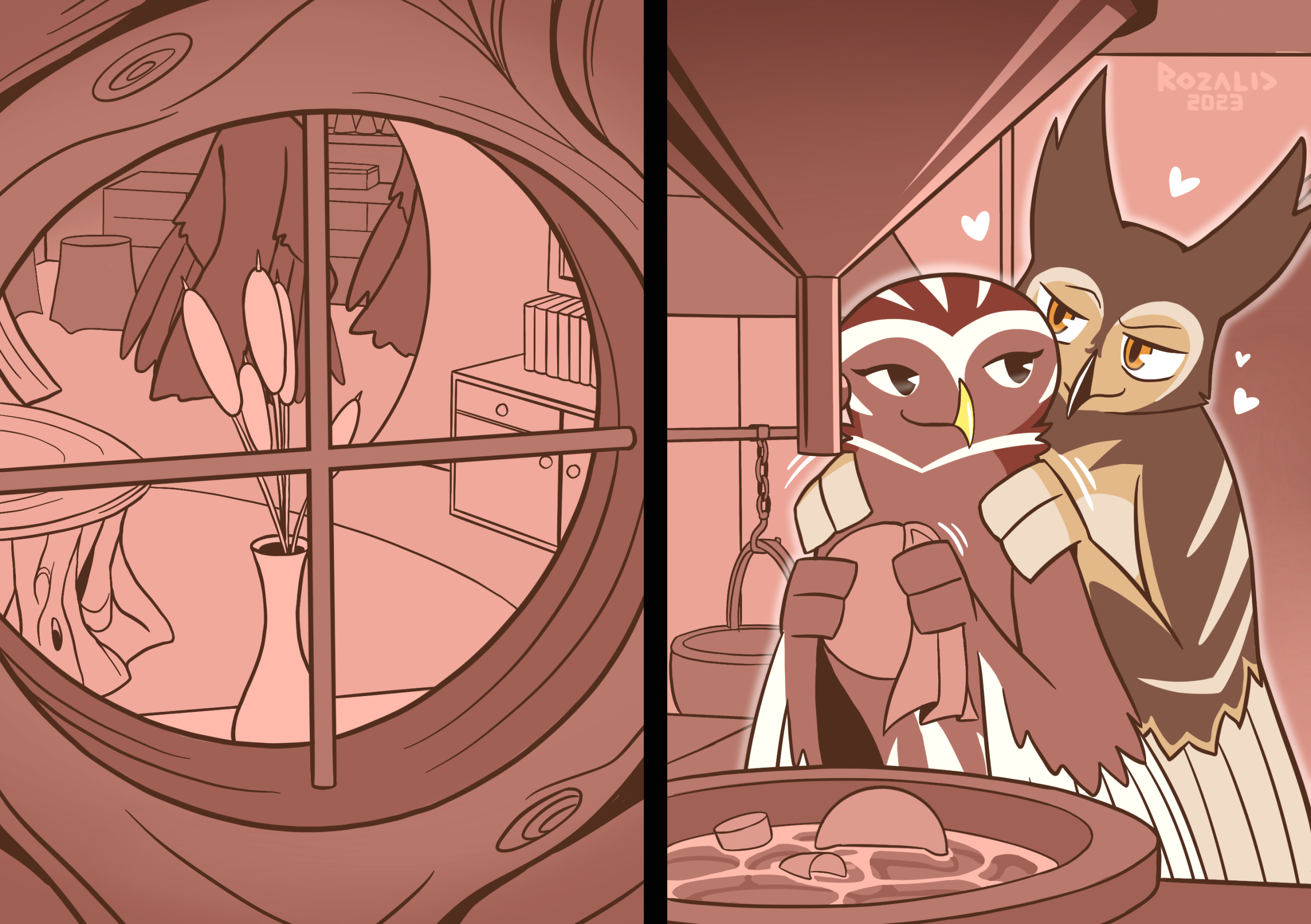Kinky Owls: Bondage page 4