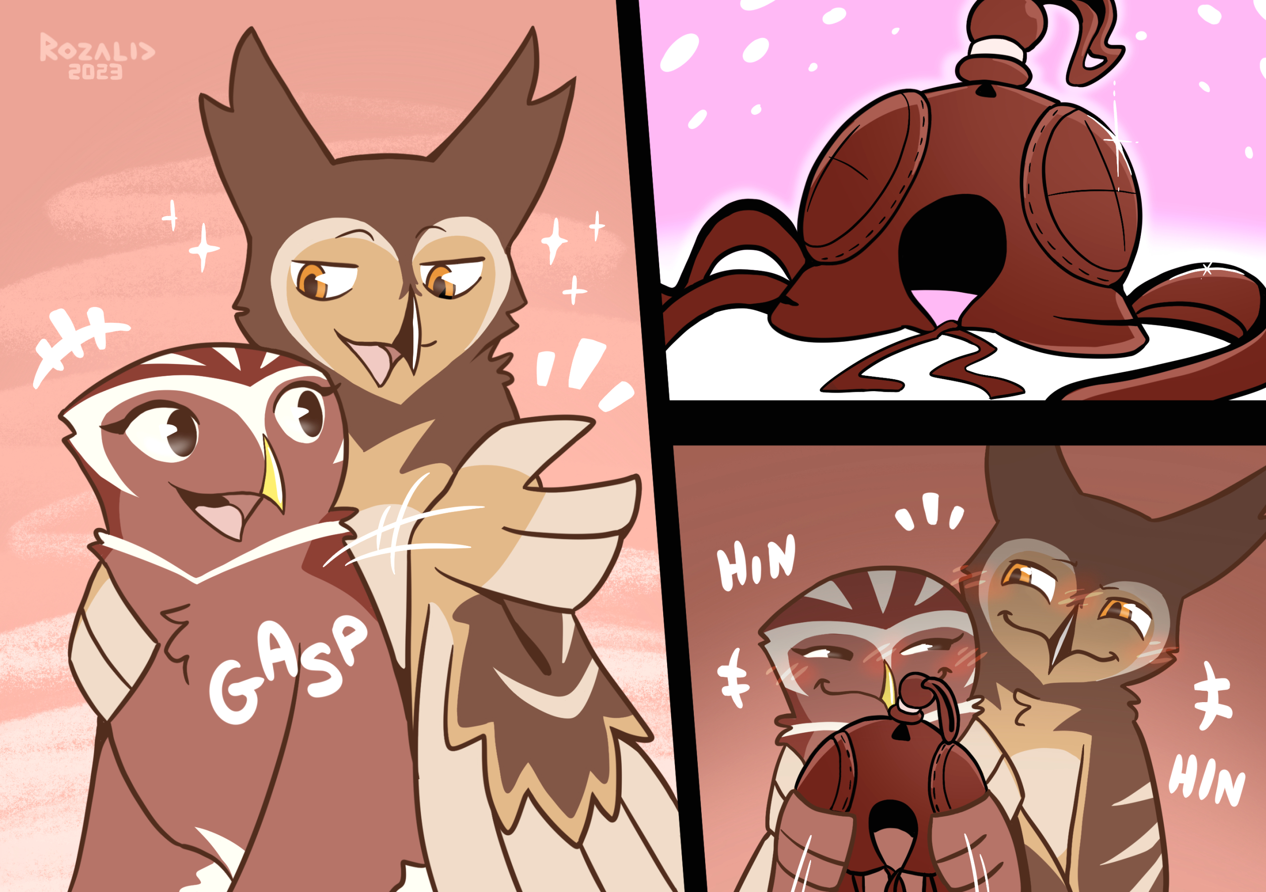 Kinky Owls: Bondage page 5