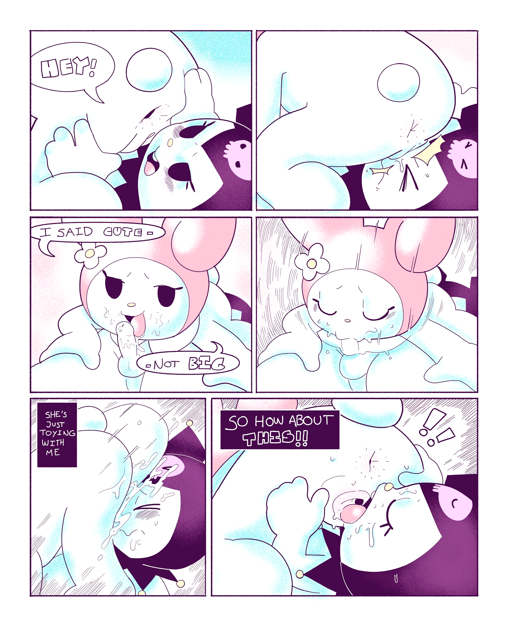 Kuromi on Soapland page 12