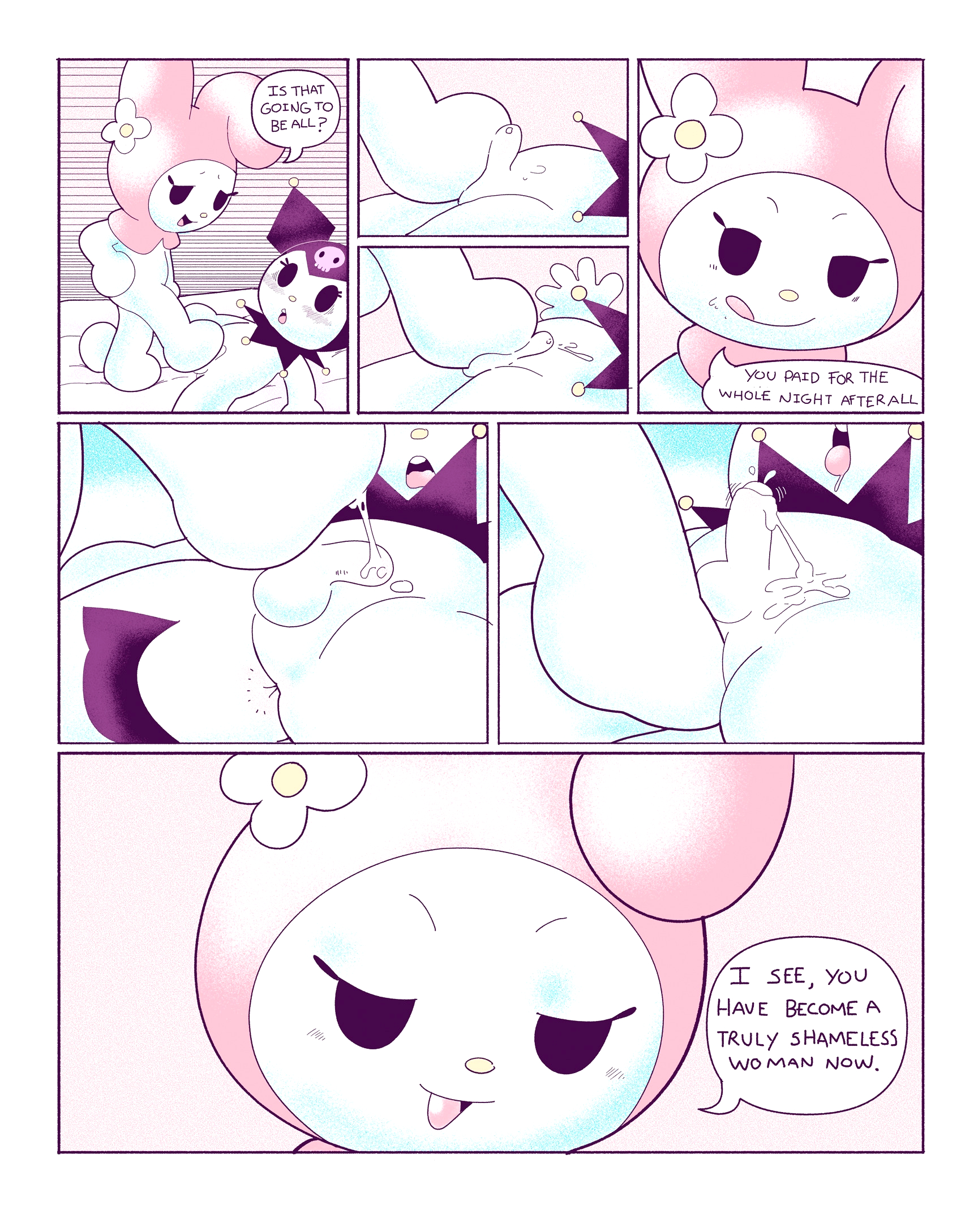 Kuromi on Soapland page 16