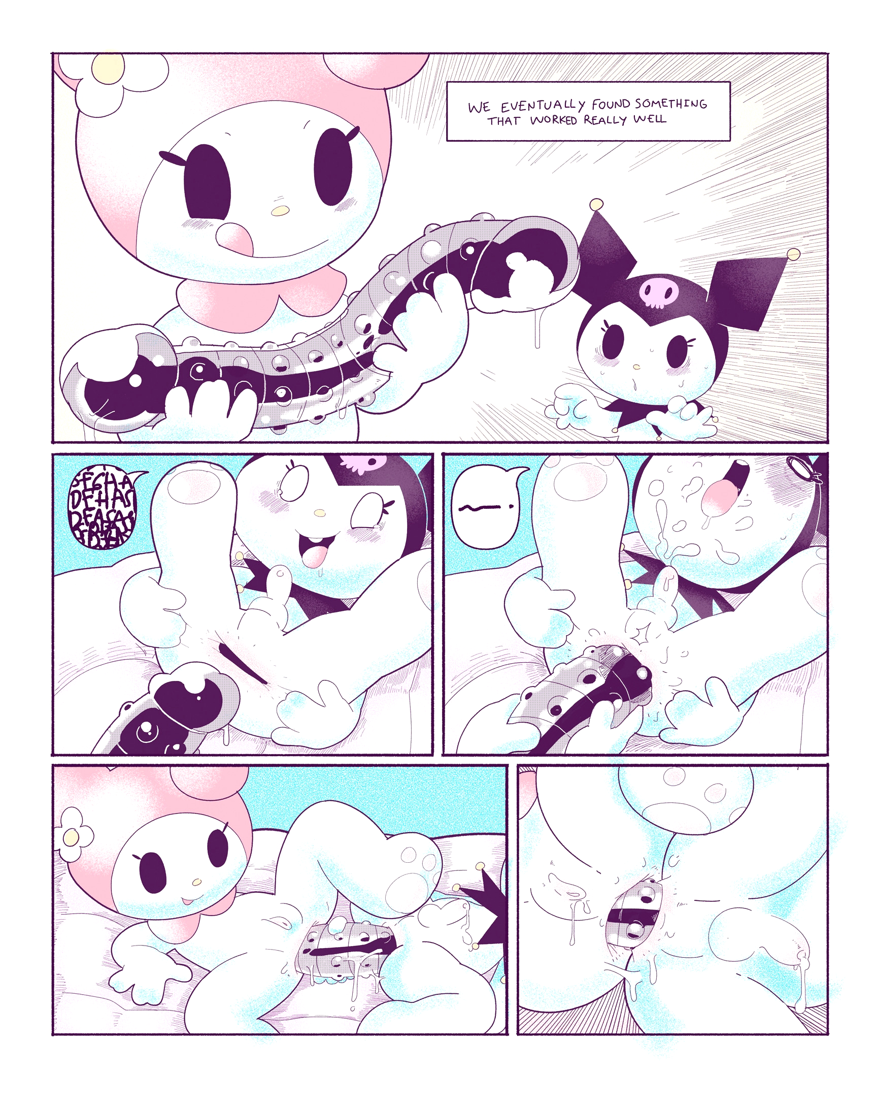 Kuromi on Soapland page 21