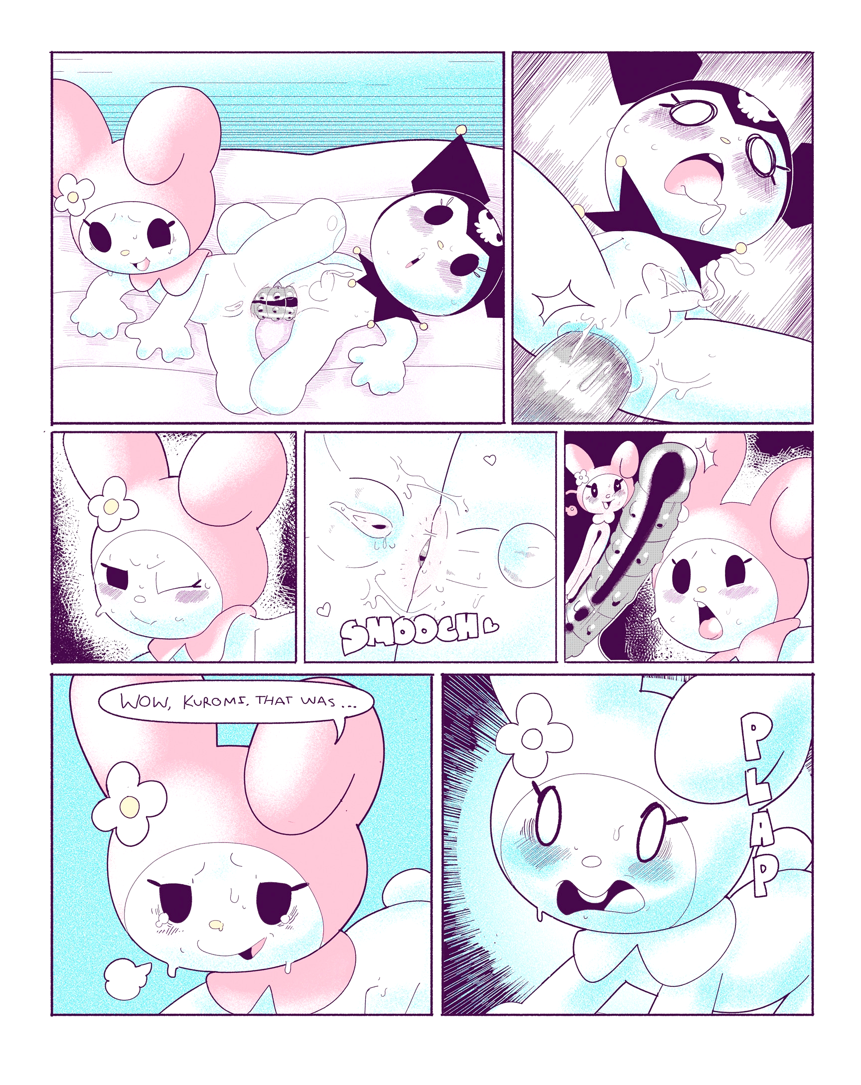 Kuromi on Soapland page 22
