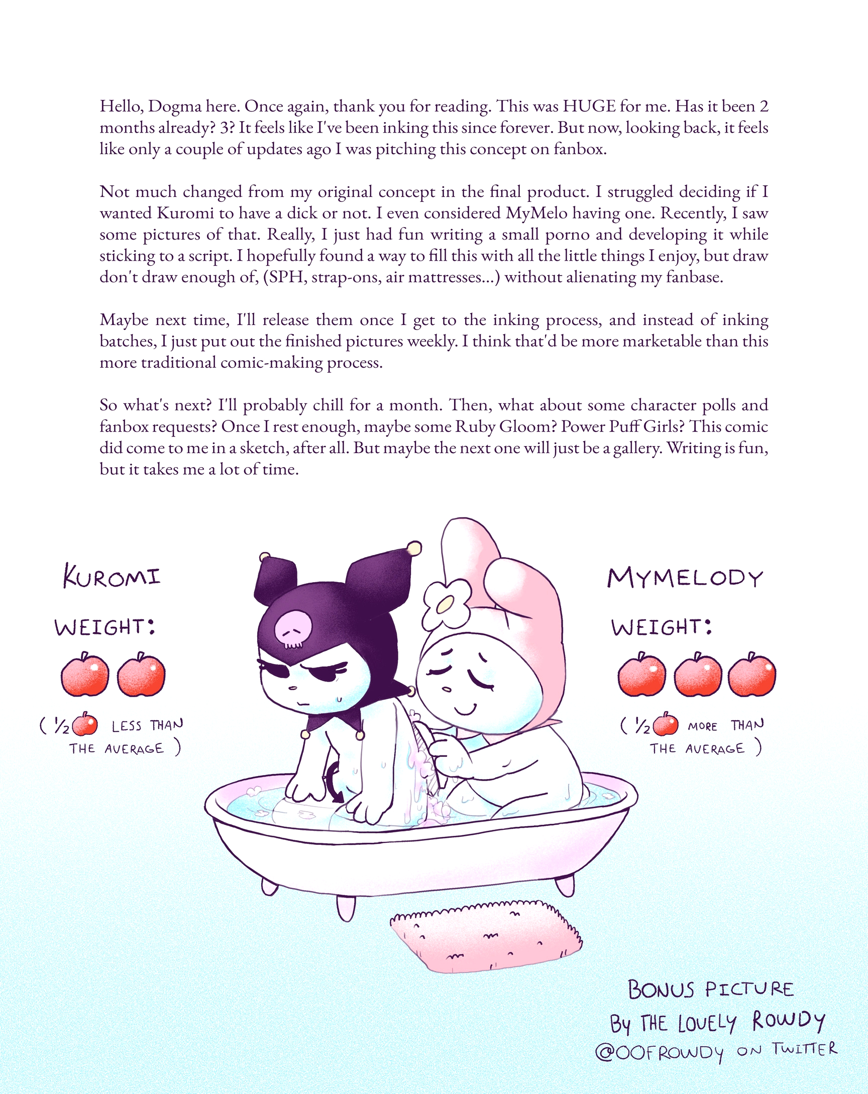 Kuromi on Soapland page 25
