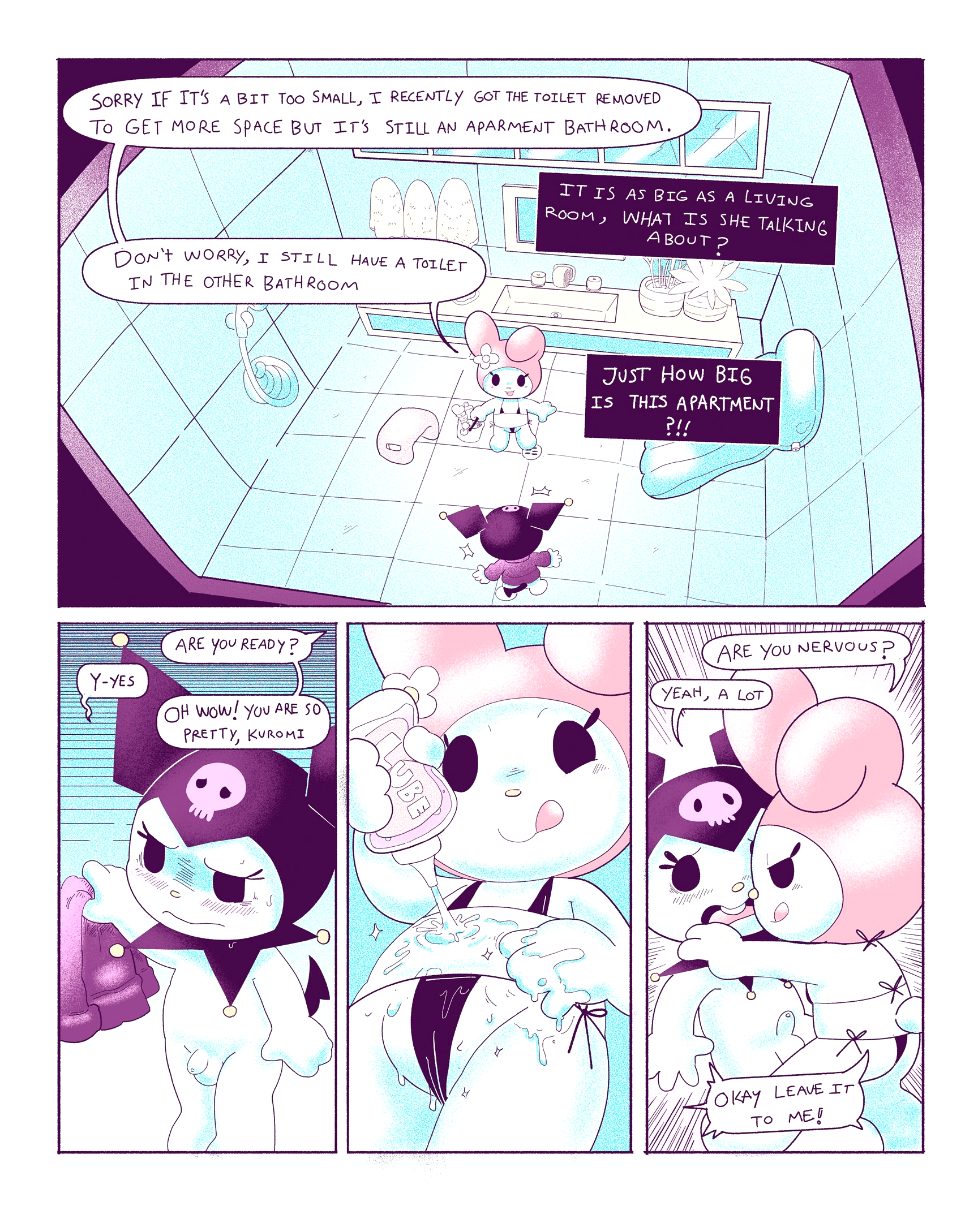 Kuromi on Soapland page 5