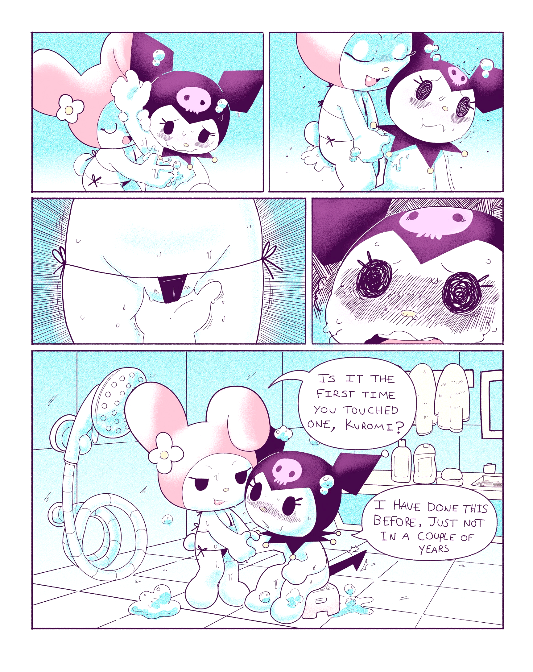 Kuromi on Soapland page 7