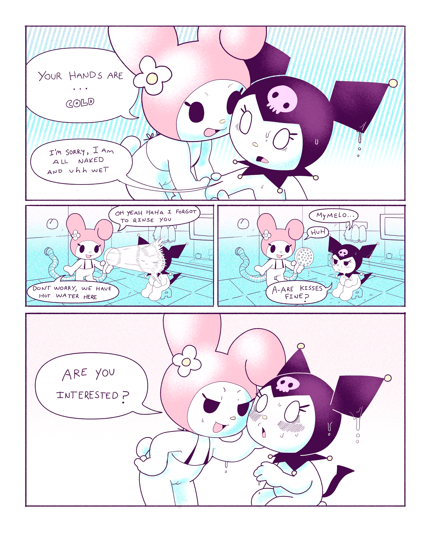 Kuromi on Soapland page 9
