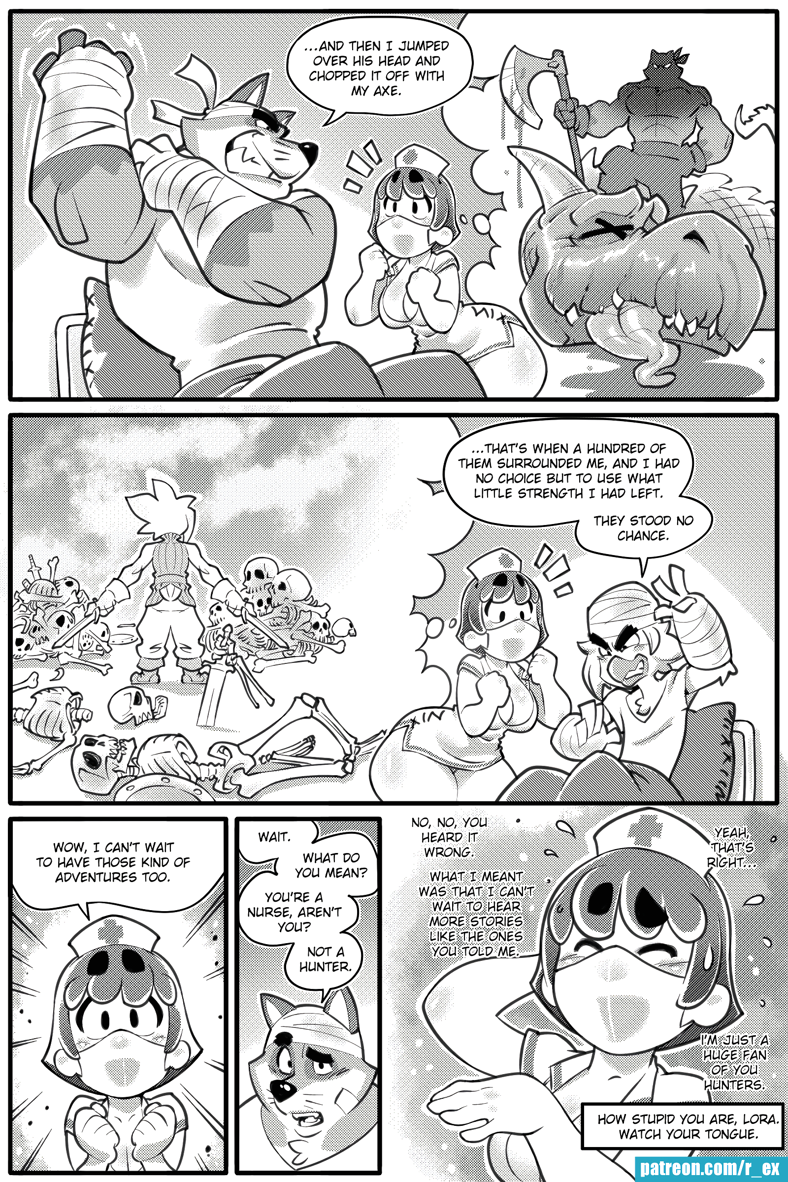 Lora: Nurse for the day page 6