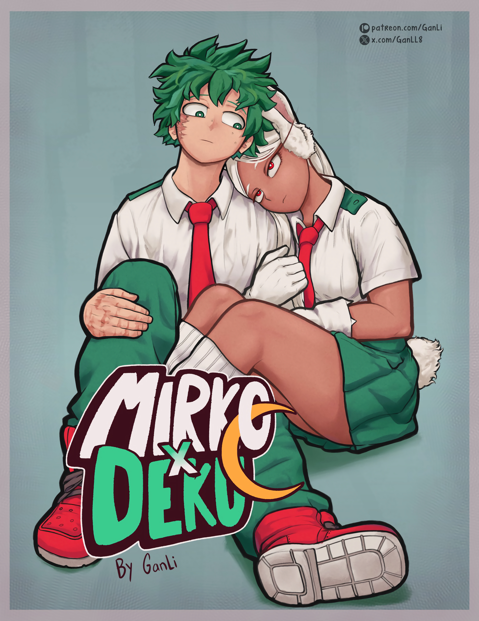 Mirko X Deku page 1