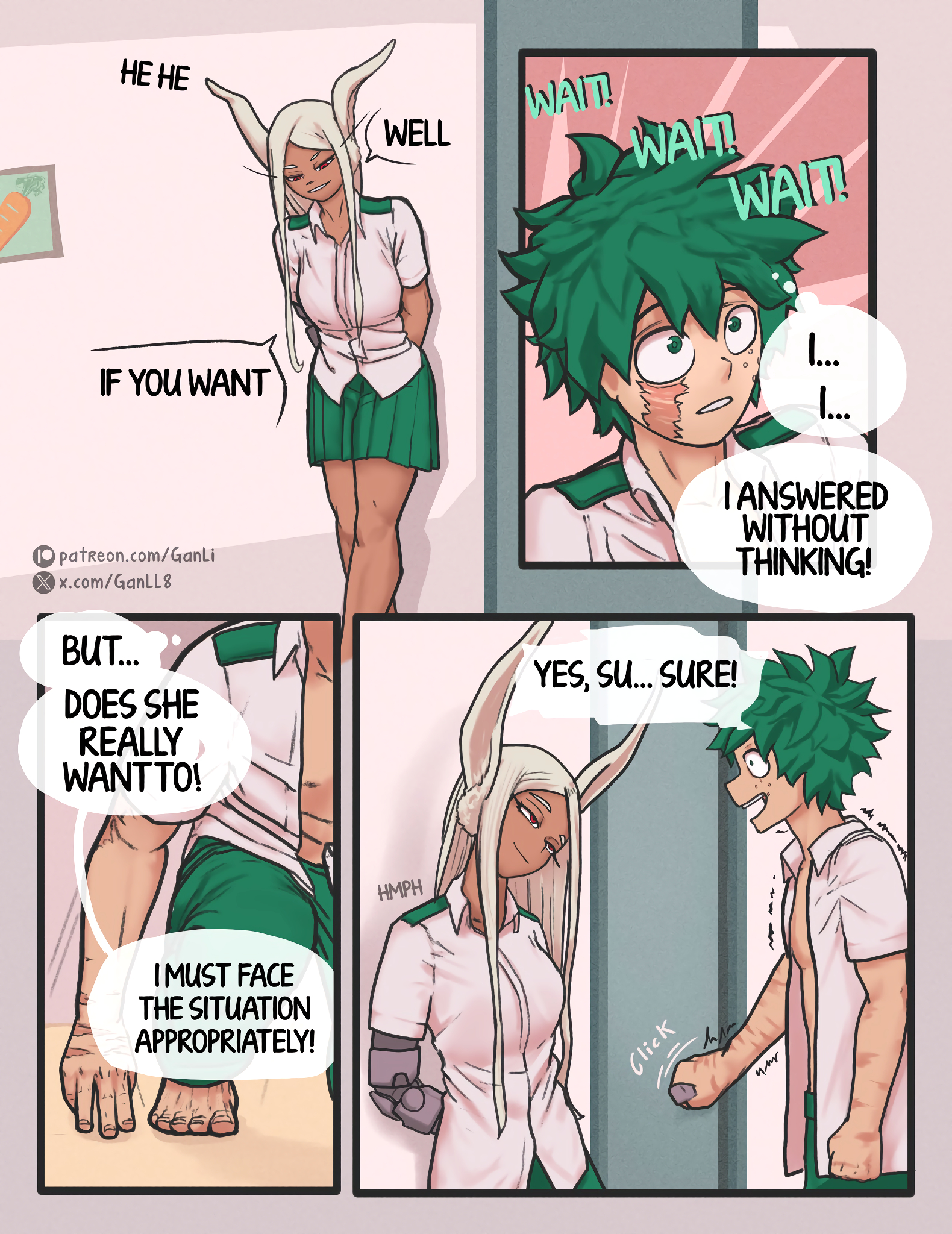 Mirko X Deku page 6