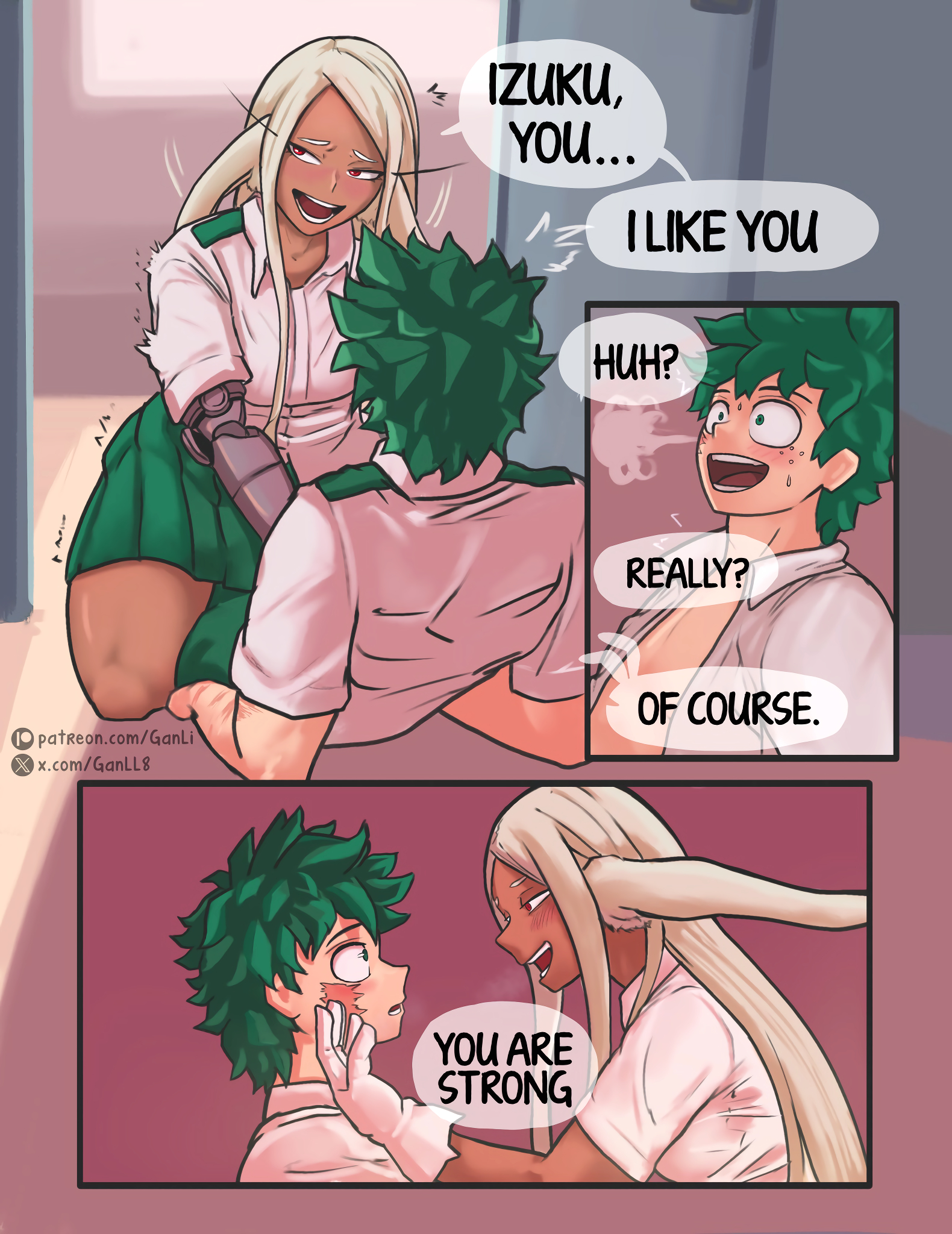 Mirko X Deku page 8