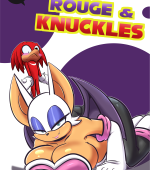 Rouge and Knuckles Hentai Comic! page 1