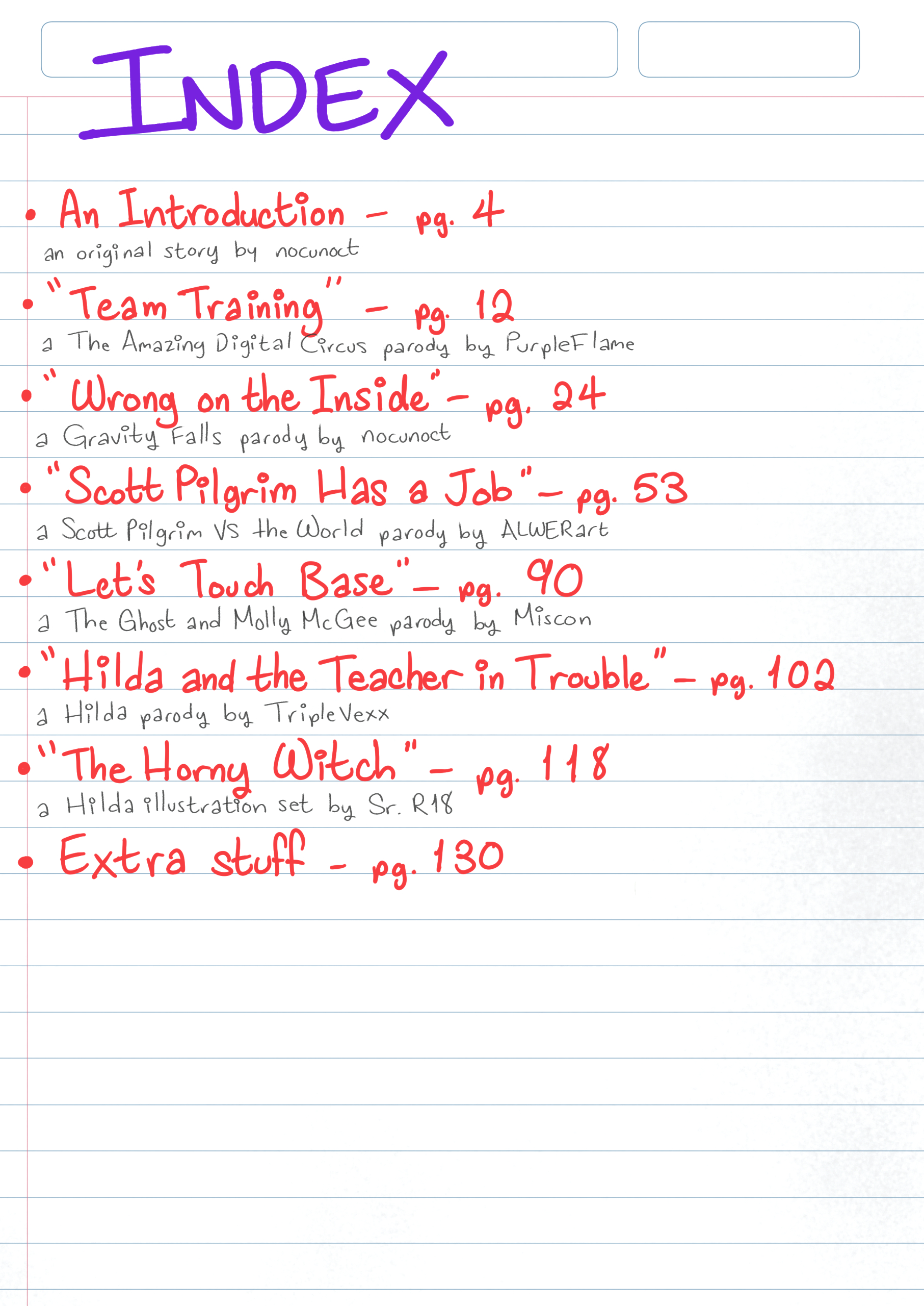 Sketchy Book 2nd Edition page 3