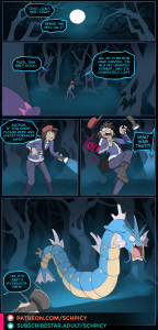 Spooky Ghost Girl page 1