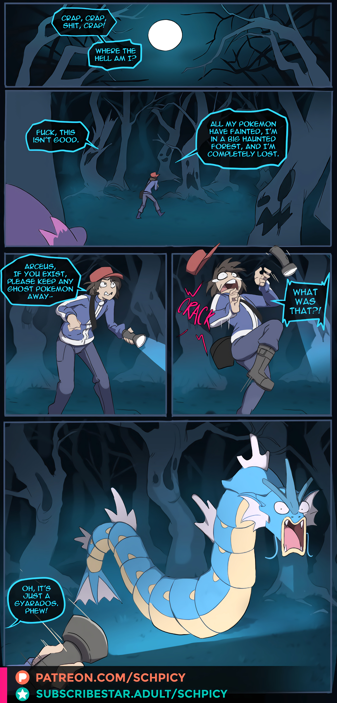 Spooky Ghost Girl page 1