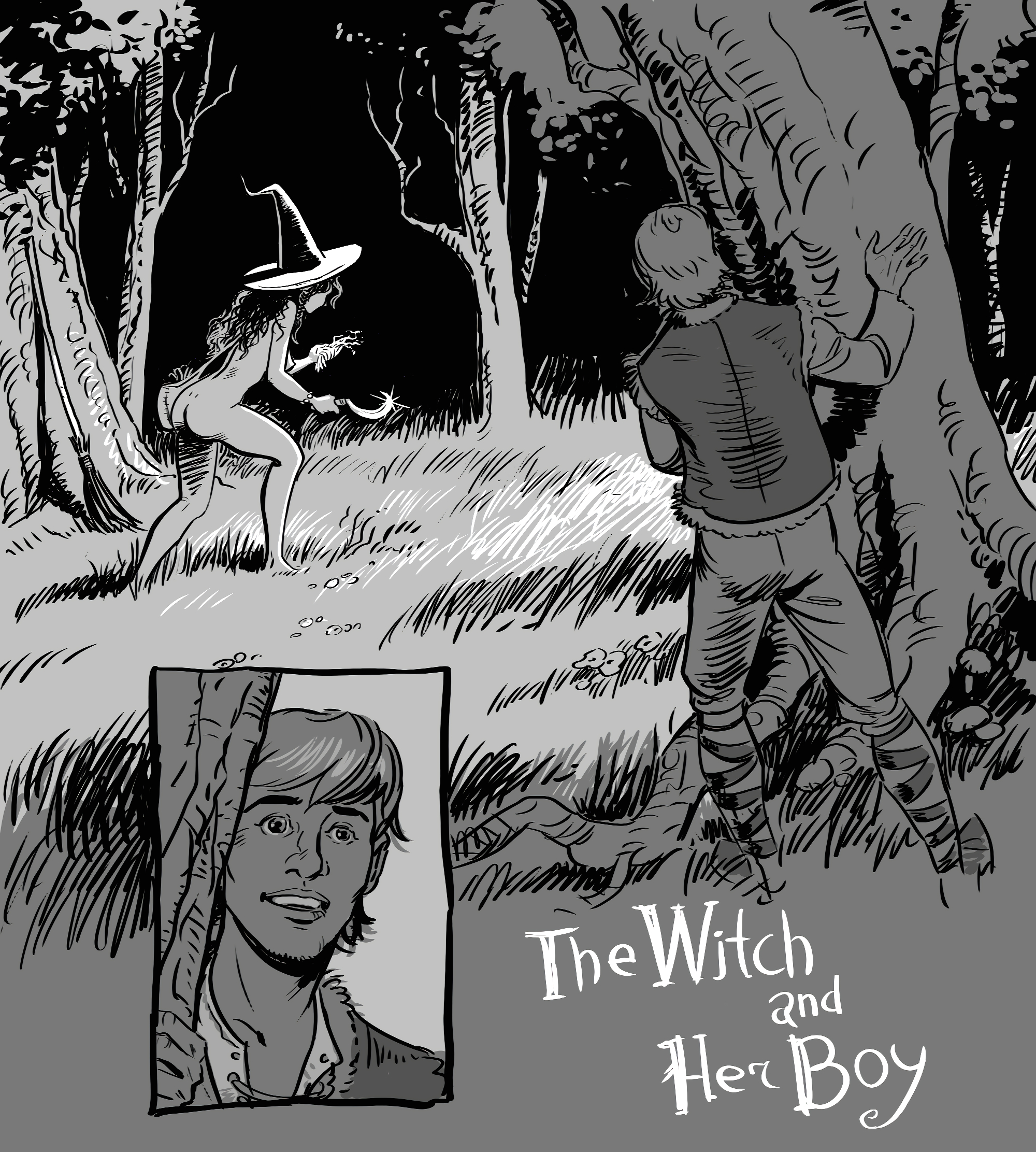 The Witch and Her Boy page 1