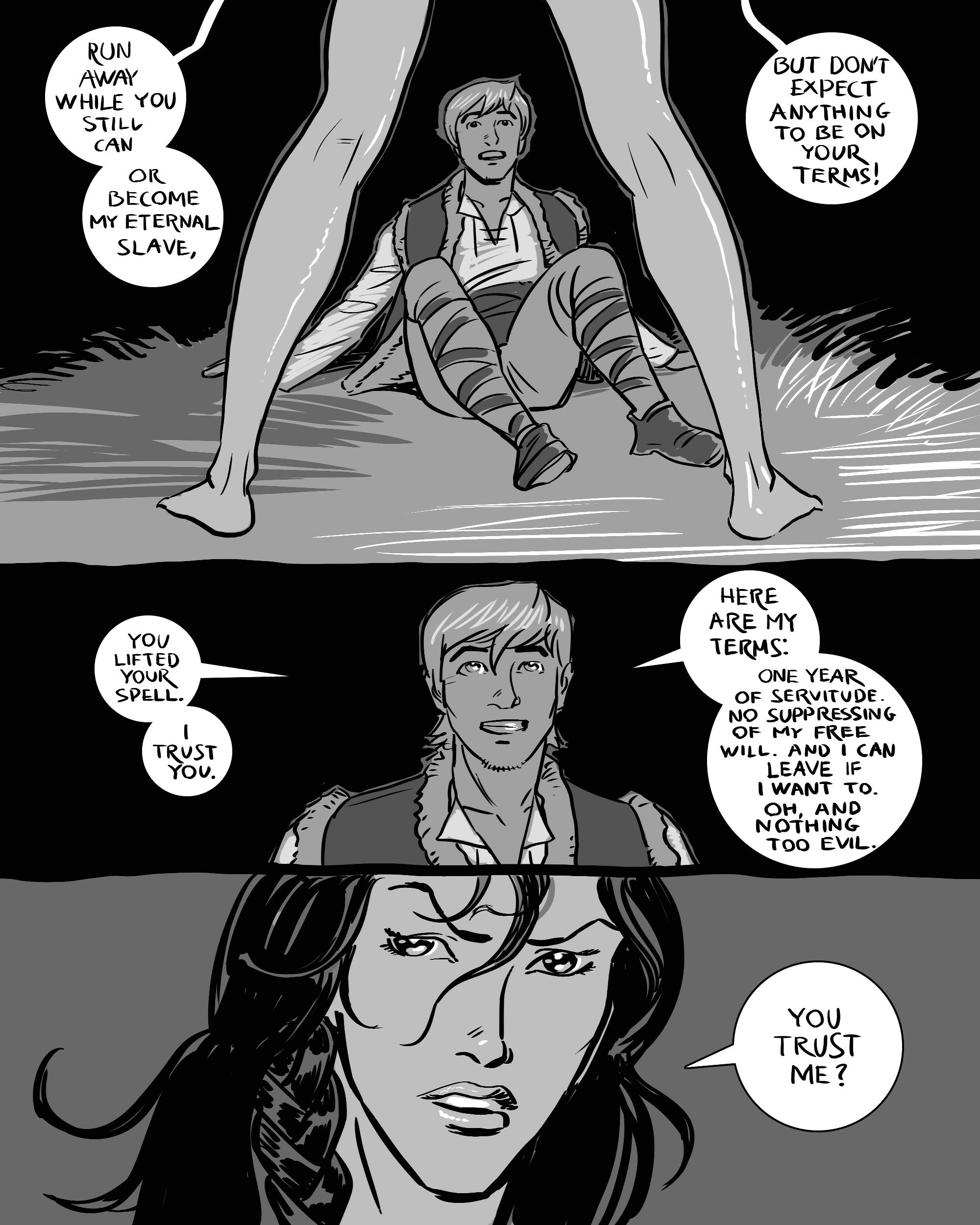 The Witch and Her Boy page 12