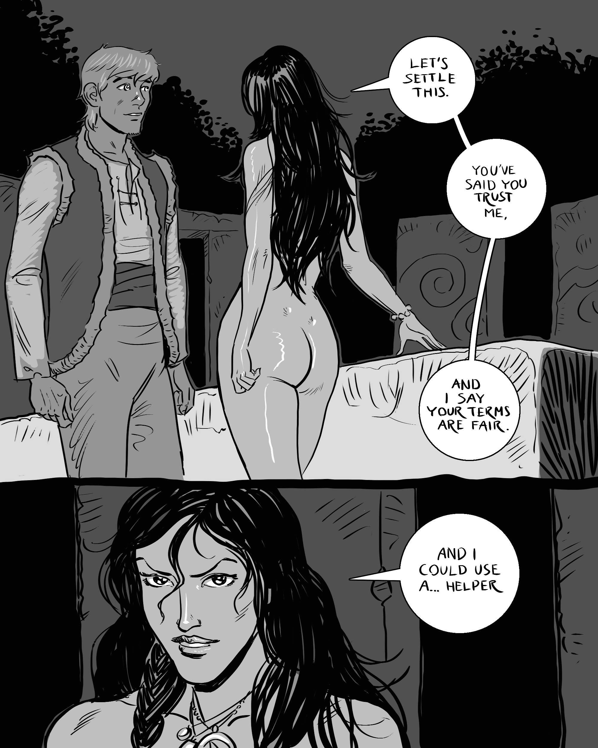 The Witch and Her Boy page 14